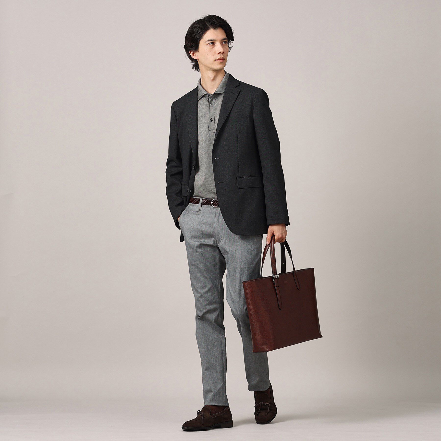 TAKEO KIKUCHI「水シボレザートートバッグ」|トートバッグ|