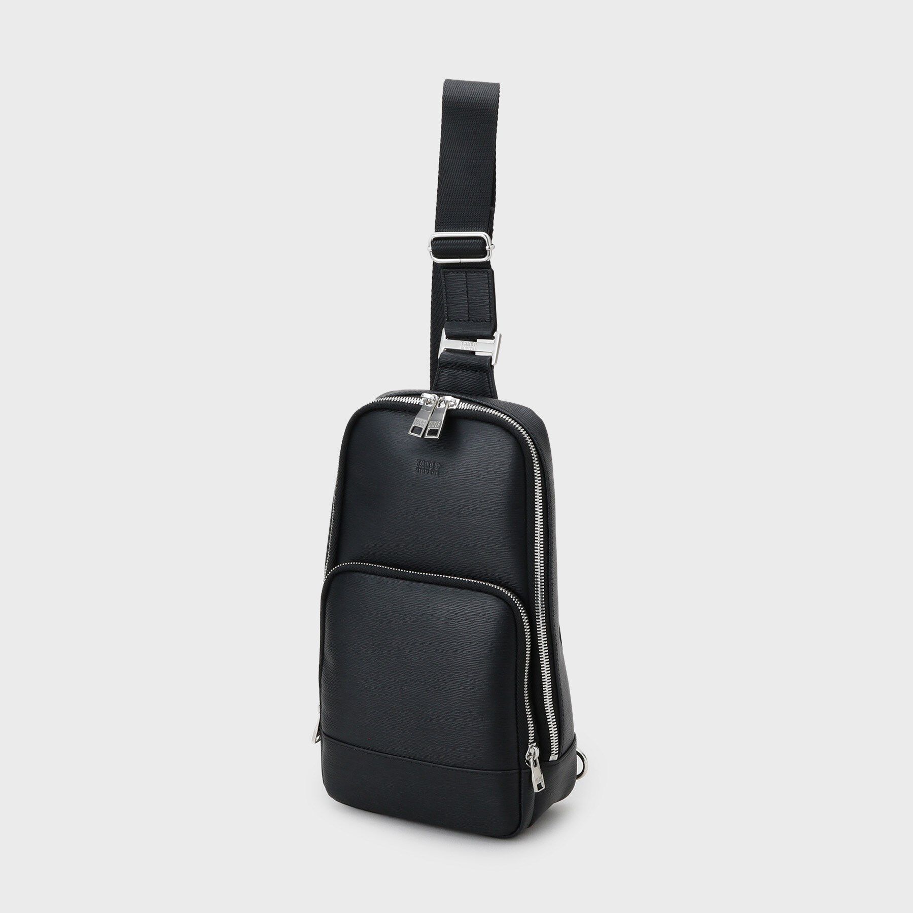 TAKEO KIKUCHI「水シボレザーワンショルダーバッグ」|ショルダー・メッセンジャー|ブラック(019)