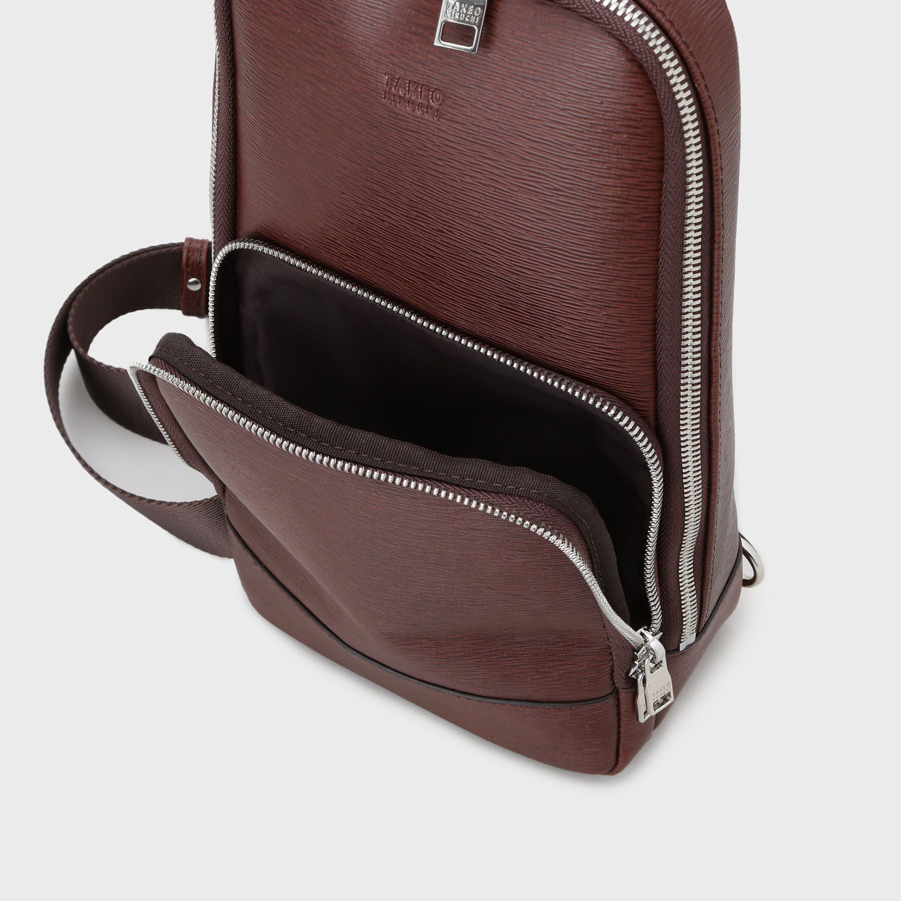 TAKEO KIKUCHI「水シボレザーワンショルダーバッグ」|ショルダー・メッセンジャー|