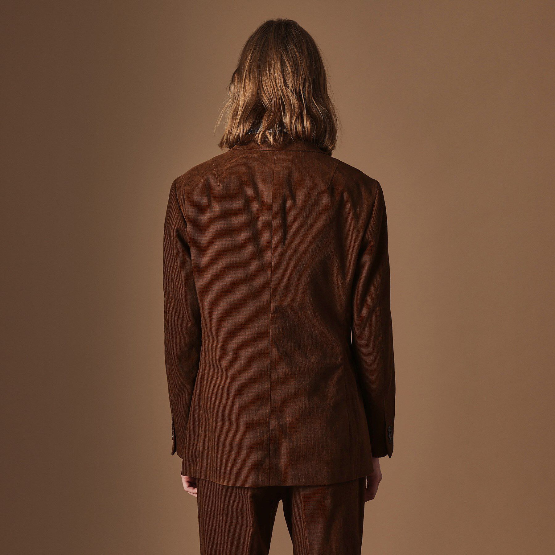 40CARATS&525「【Sサイズ～】ドビーキャラメルコールジャケット」|テーラードジャケット|