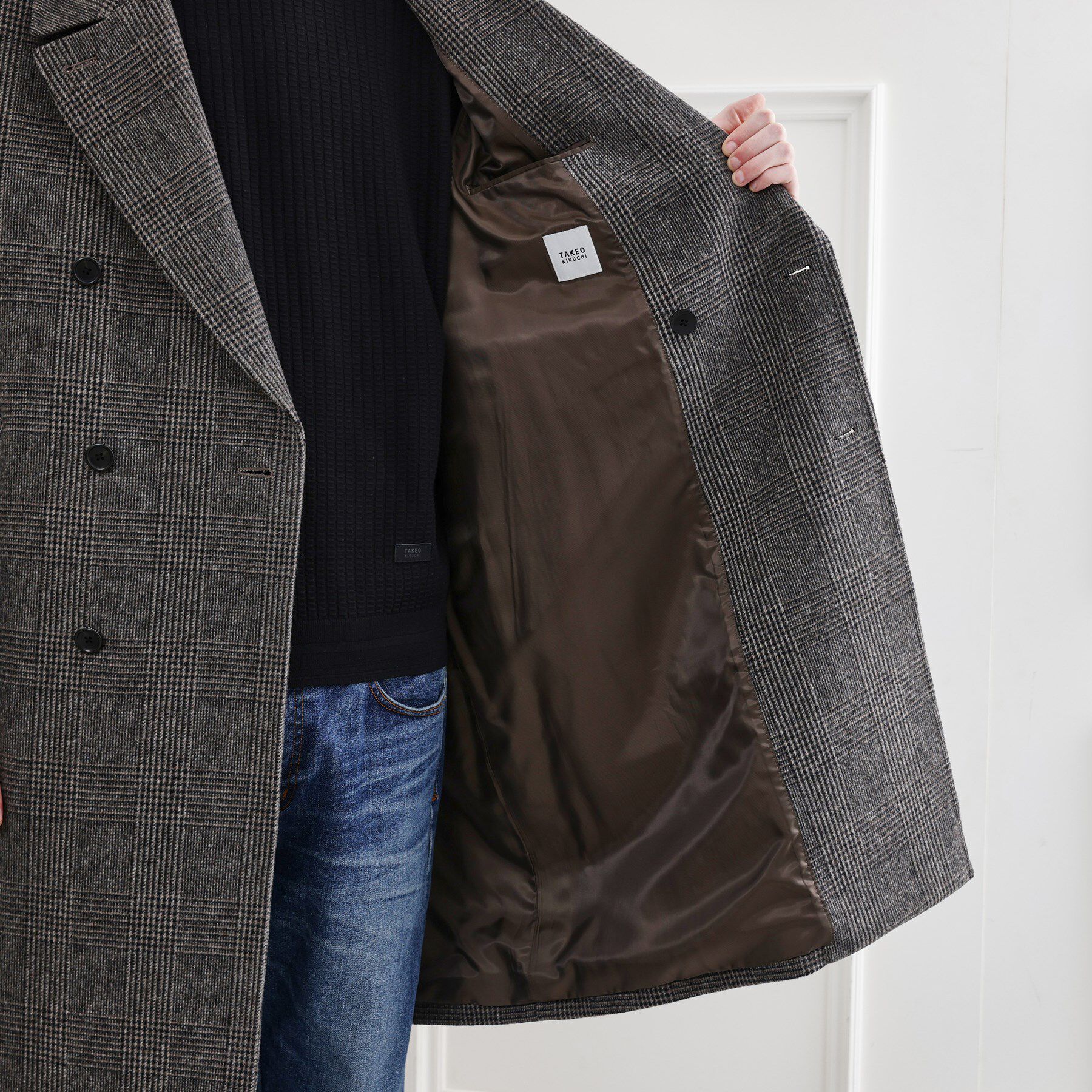 TAKEO KIKUCHI「【LIMITED】ウール混アルスターコート」|その他|