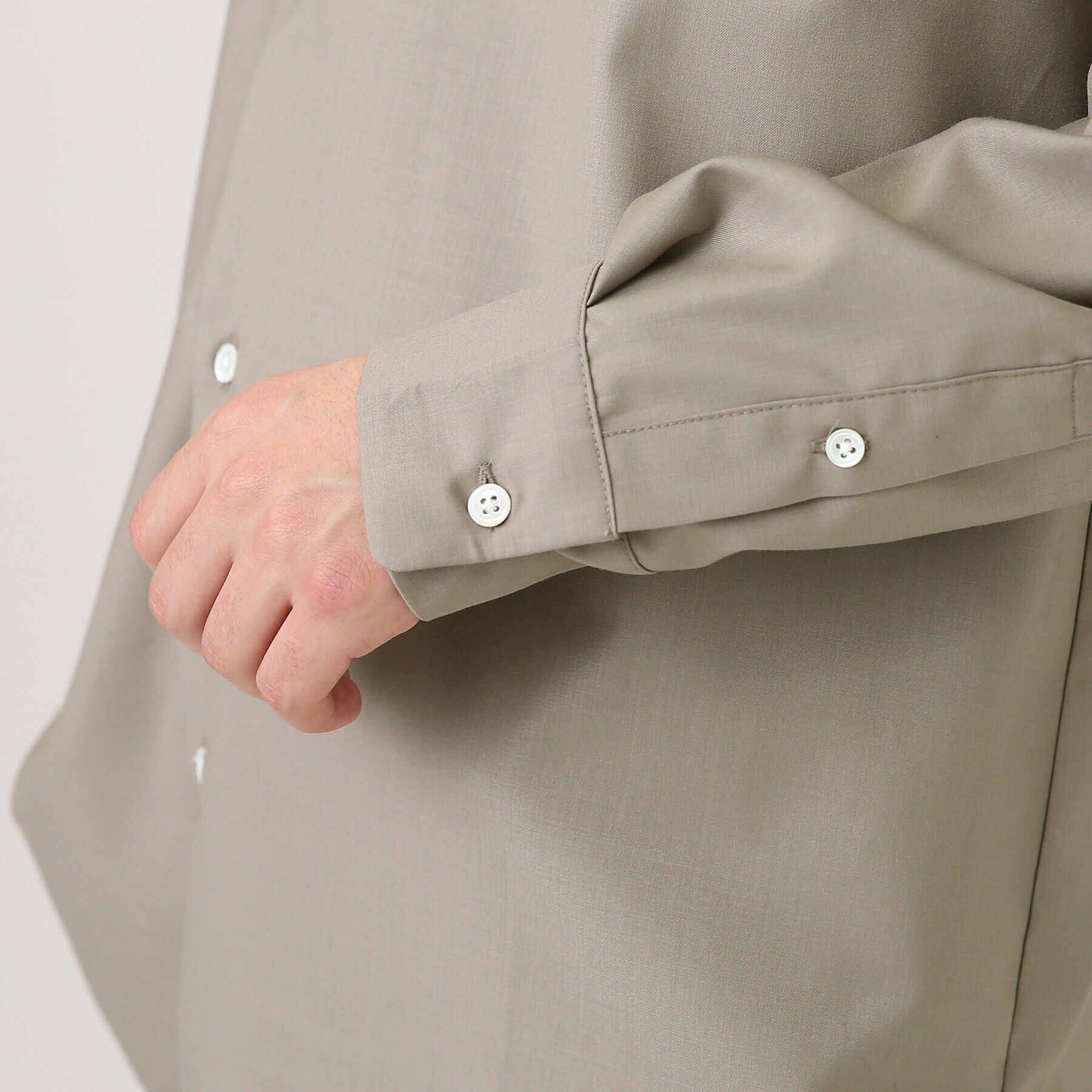 tk.TAKEO KIKUCHI「TRバンドカラーシャツ」|シャツ・ブラウス|