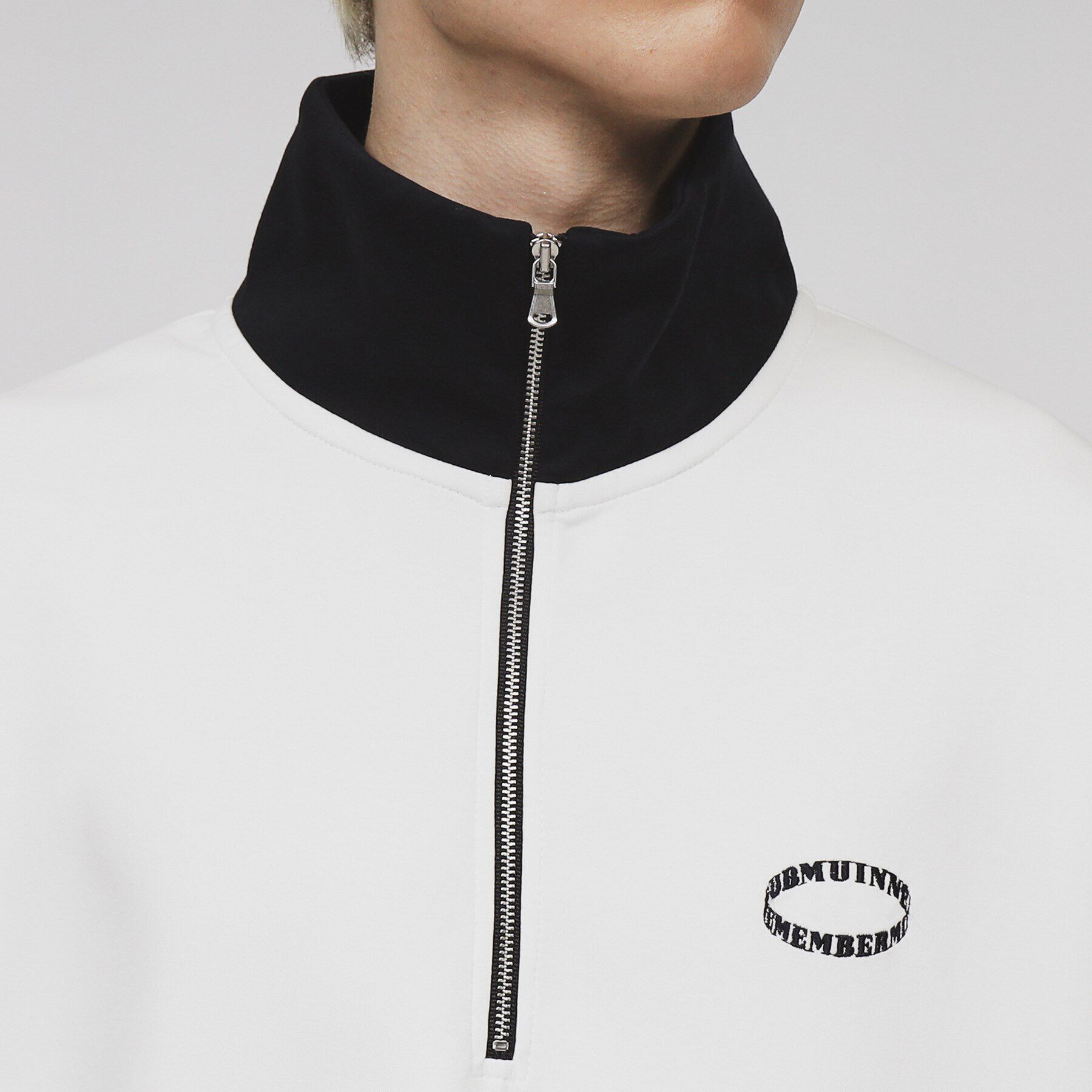 tk.TAKEO KIKUCHI「配色ハーフジップカットソー」|Tシャツ・カットソー|