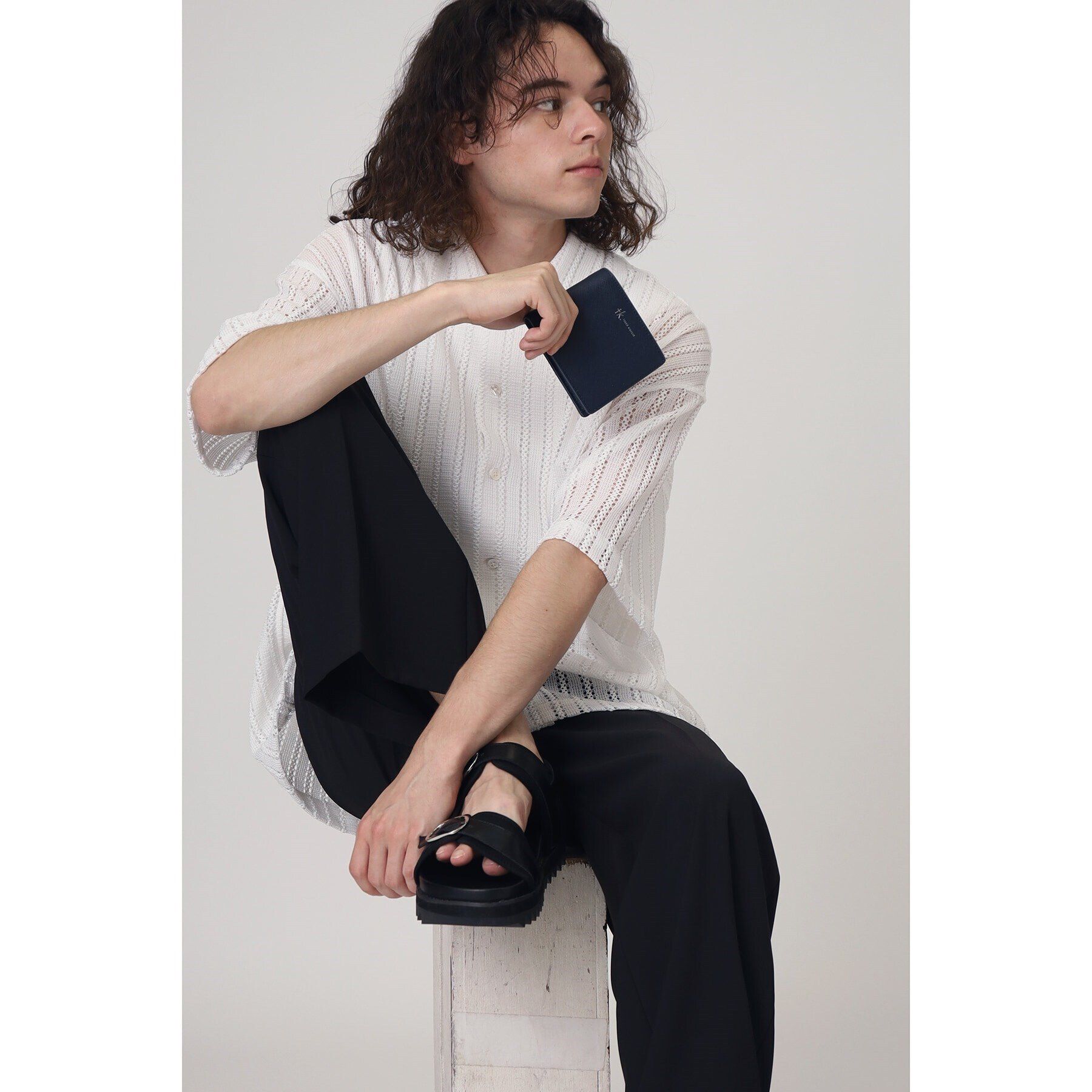 tk.TAKEO KIKUCHI「サフィアーノPVC二つ折り財布」|財布|