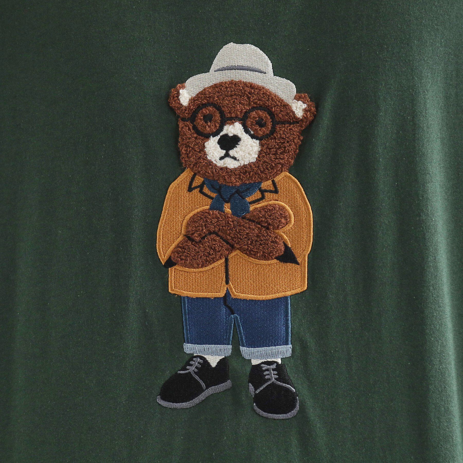 tk.TAKEO KIKUCHI「アニマルサガラ刺繍Tシャツ」|Tシャツ・カットソー|