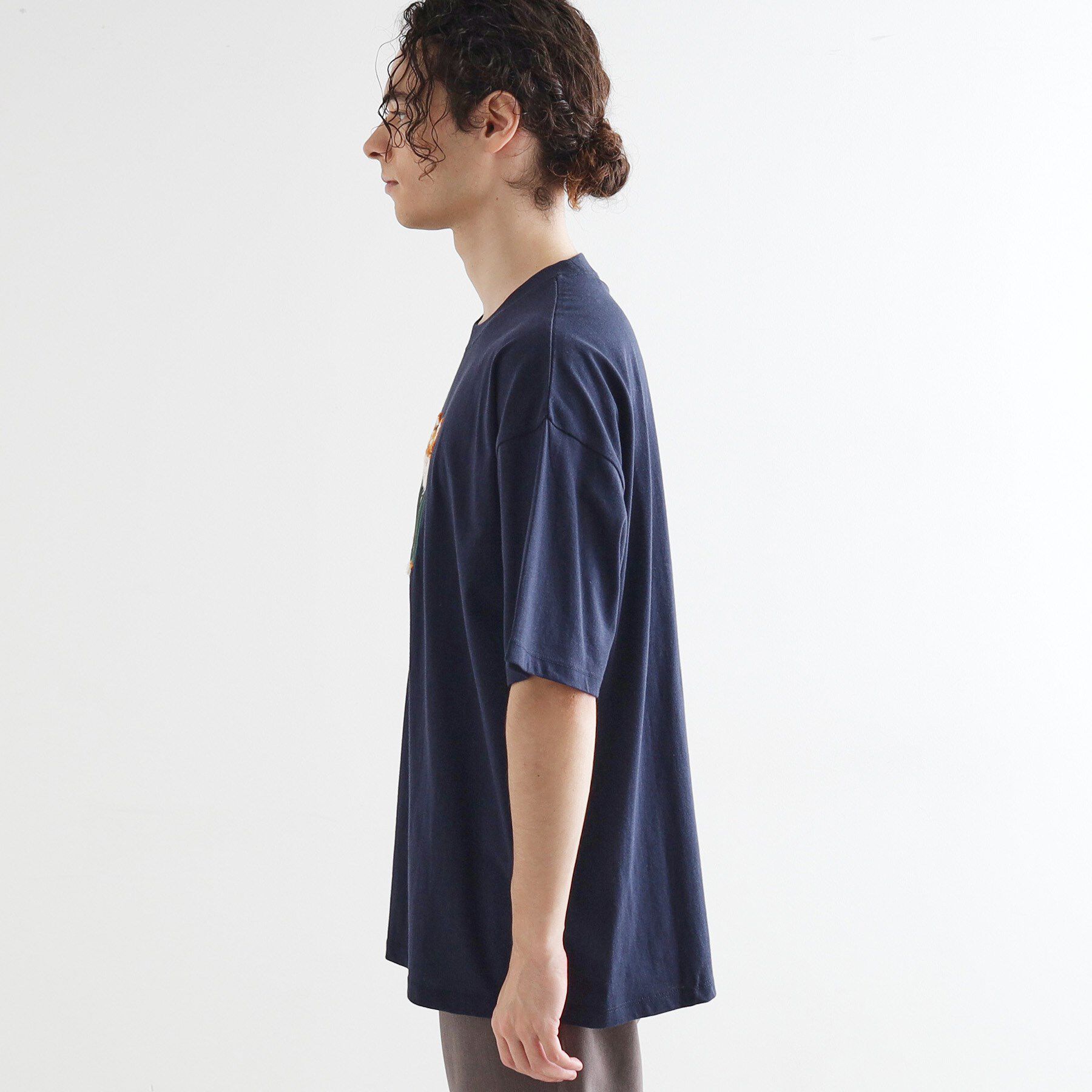 tk.TAKEO KIKUCHI「アニマルサガラ刺繍Tシャツ」|Tシャツ・カットソー|