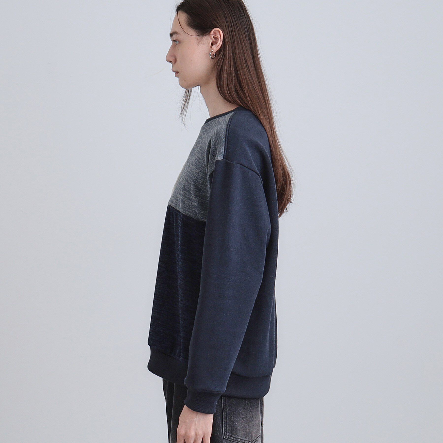 tk.TAKEO KIKUCHI「切り替えニットソー」|Tシャツ・カットソー|