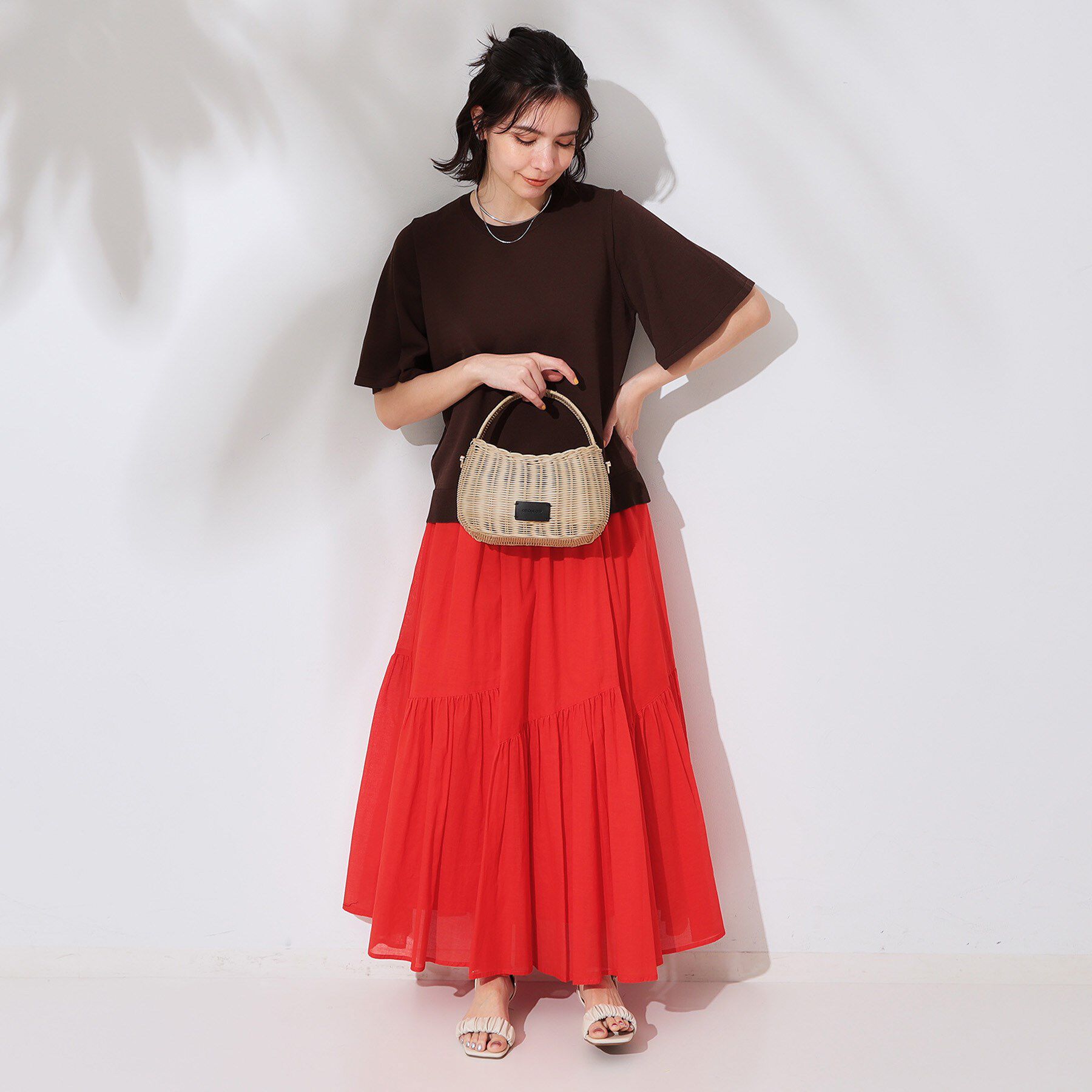 OPAQUE.CLIP「【2WAY】ラタンワンハンドルミニショルダーバッグ」|ショルダー・メッセンジャー|