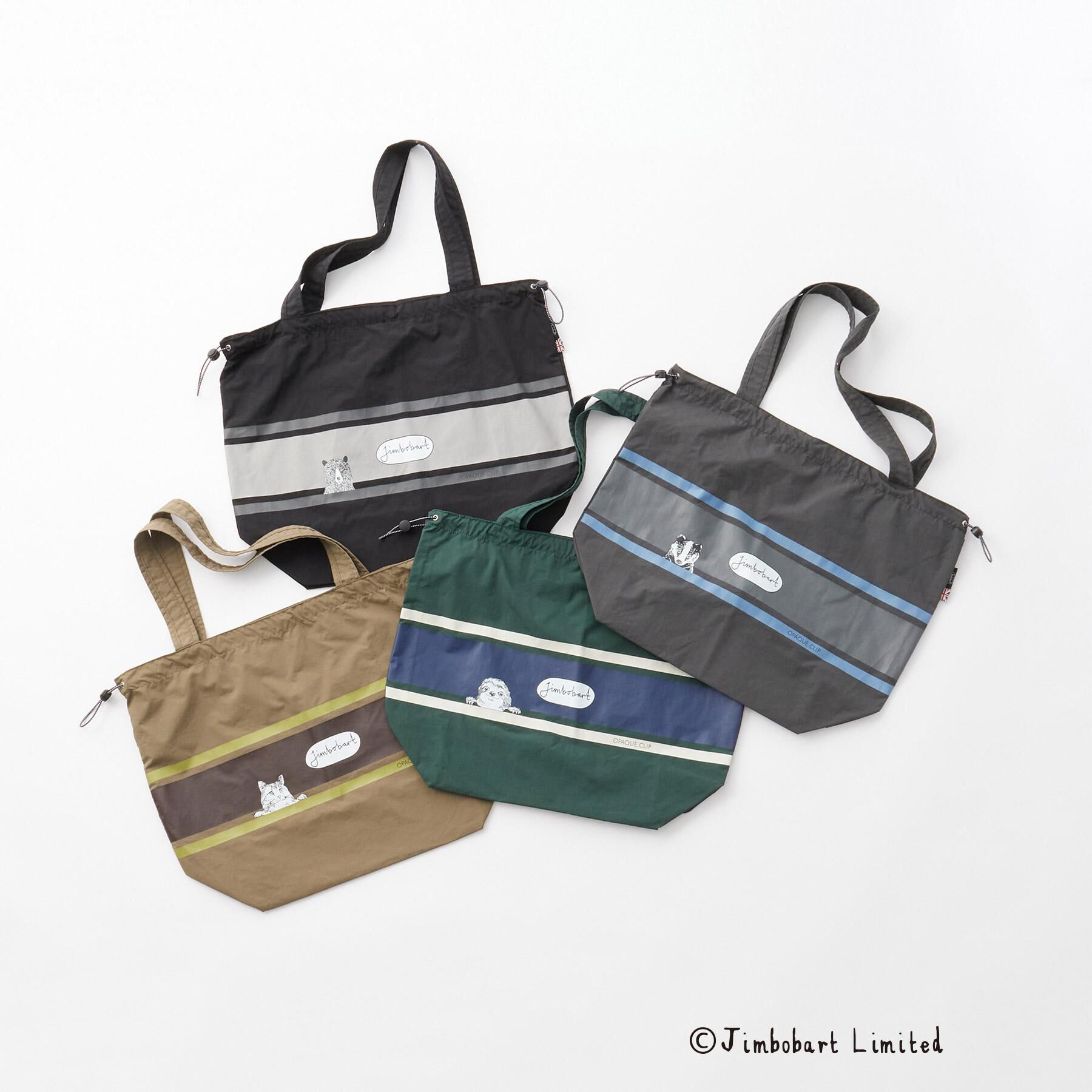 OPAQUE.CLIP「【ジムボバートコラボ】ポケッタブルBIGトートバッグ」|トートバッグ|