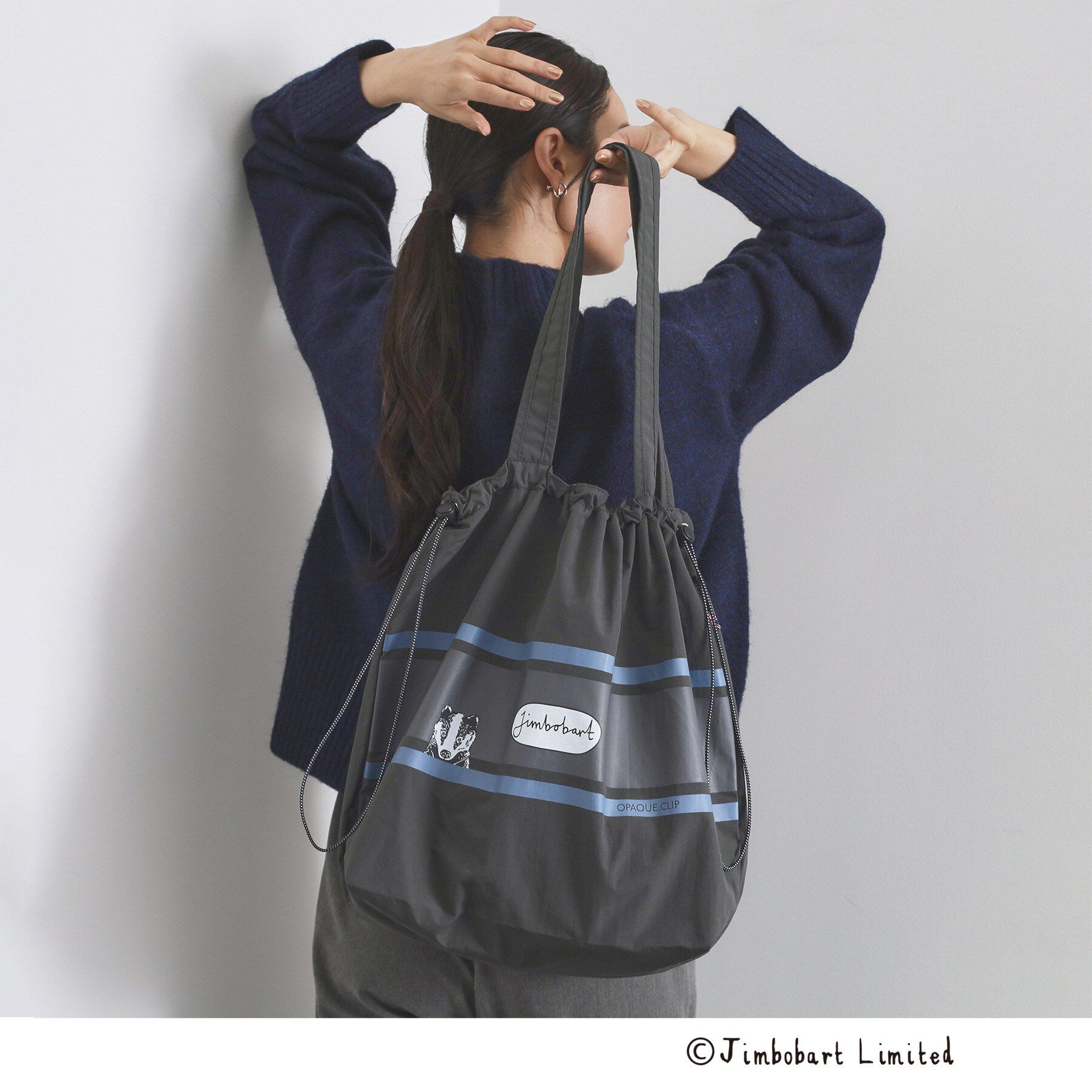 OPAQUE.CLIP「【ジムボバートコラボ】ポケッタブルBIGトートバッグ」|トートバッグ|