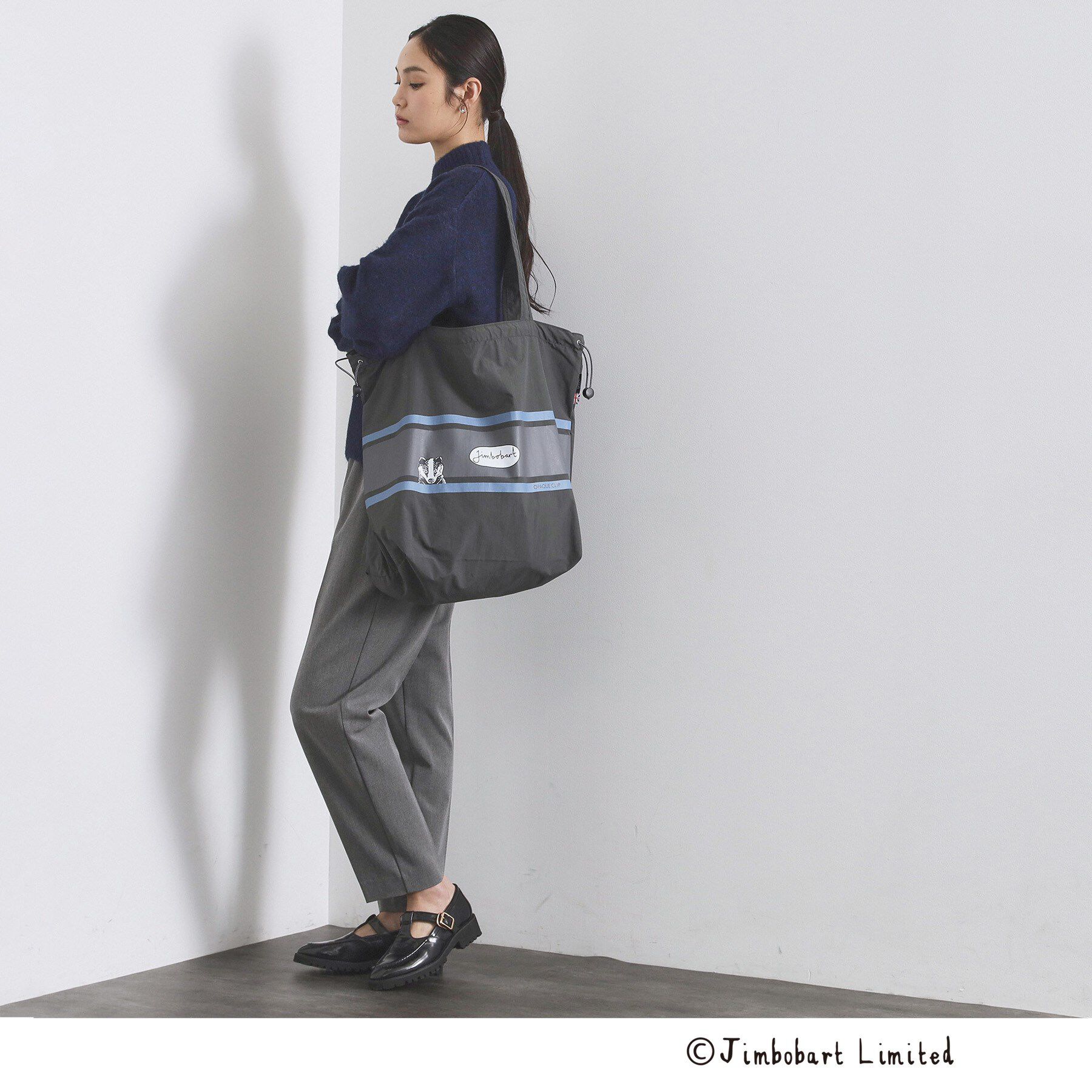 OPAQUE.CLIP「【ジムボバートコラボ】ポケッタブルBIGトートバッグ」|トートバッグ|