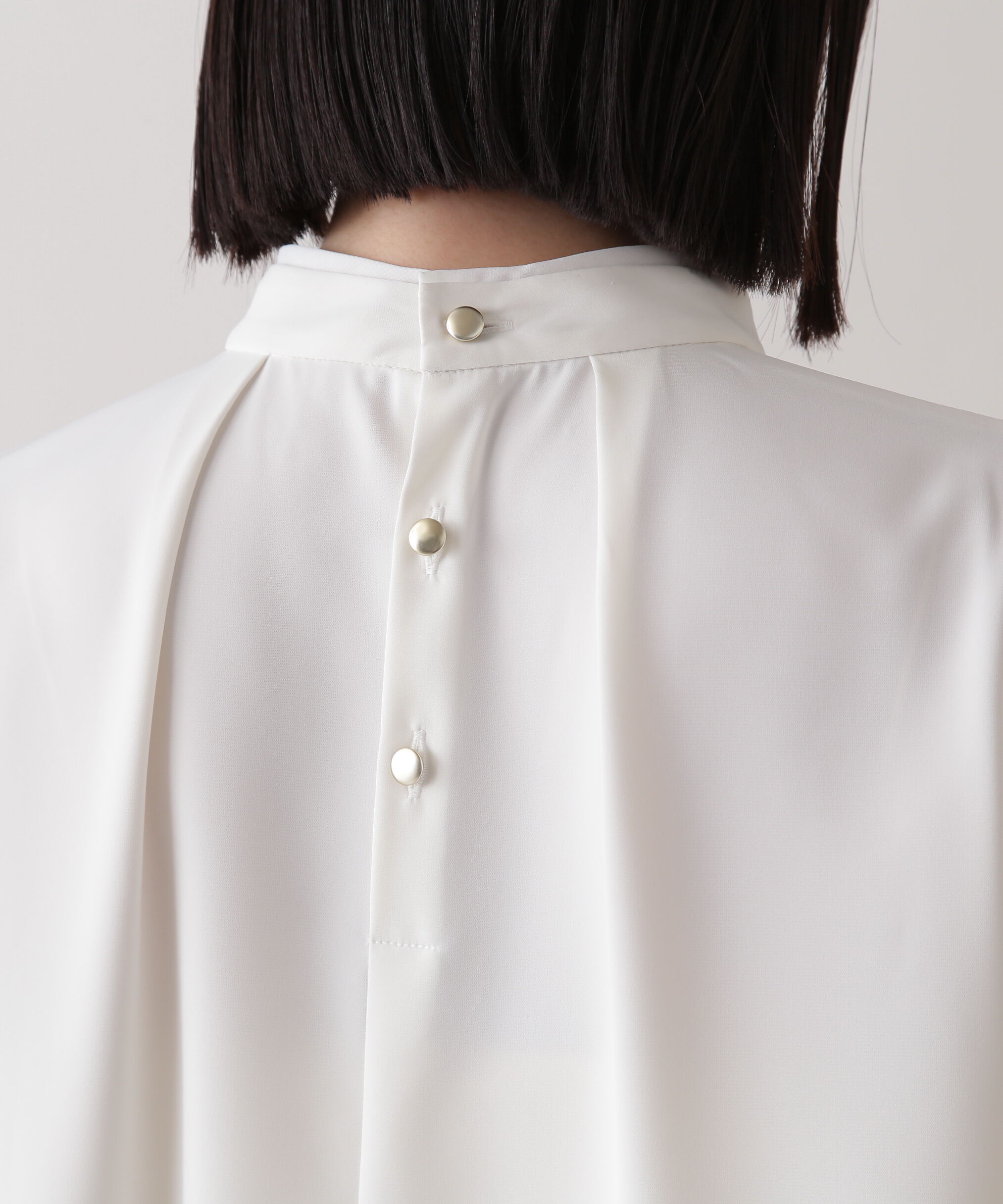  「シアーレイヤードネックブラウス」|シャツ・ブラウス|