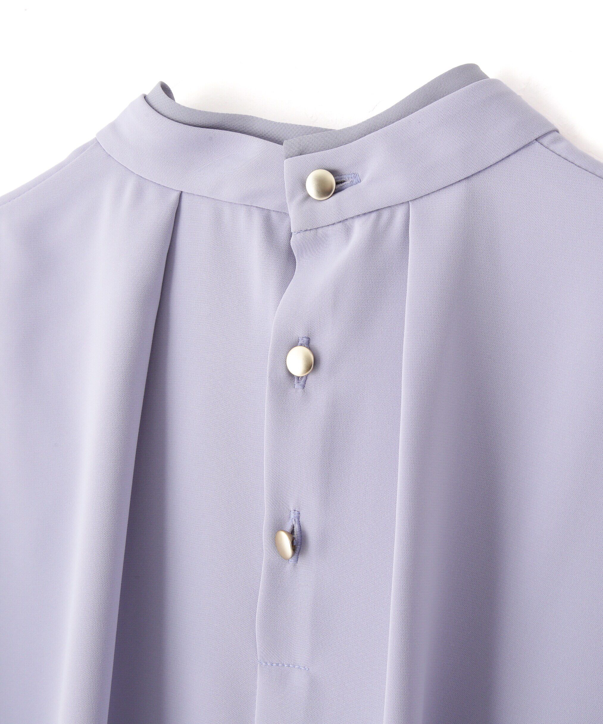  「シアーレイヤードネックブラウス」|シャツ・ブラウス|