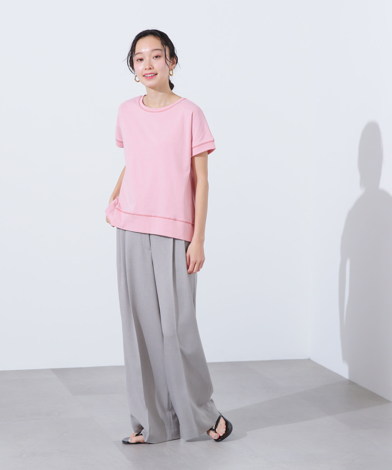  「ステッチ半袖Tシャツ」|Tシャツ・カットソー|