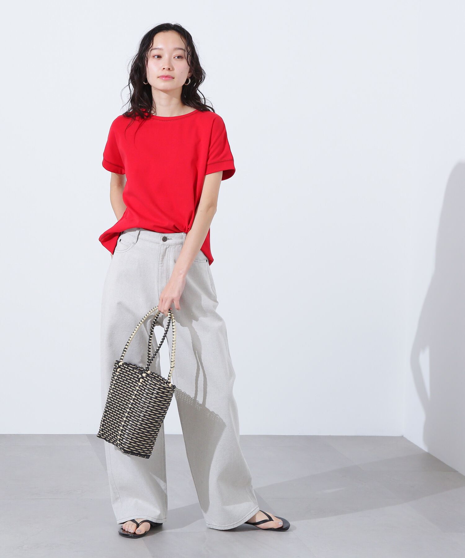  「ステッチ半袖Tシャツ」|Tシャツ・カットソー|