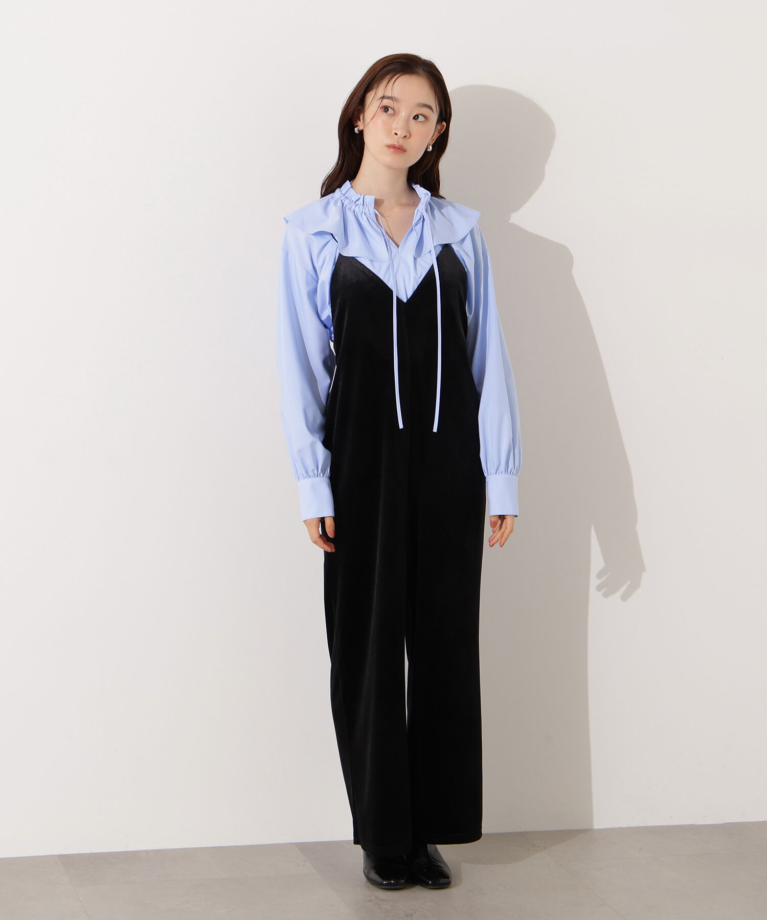  「ベロアオールインワン」|ワンピース|