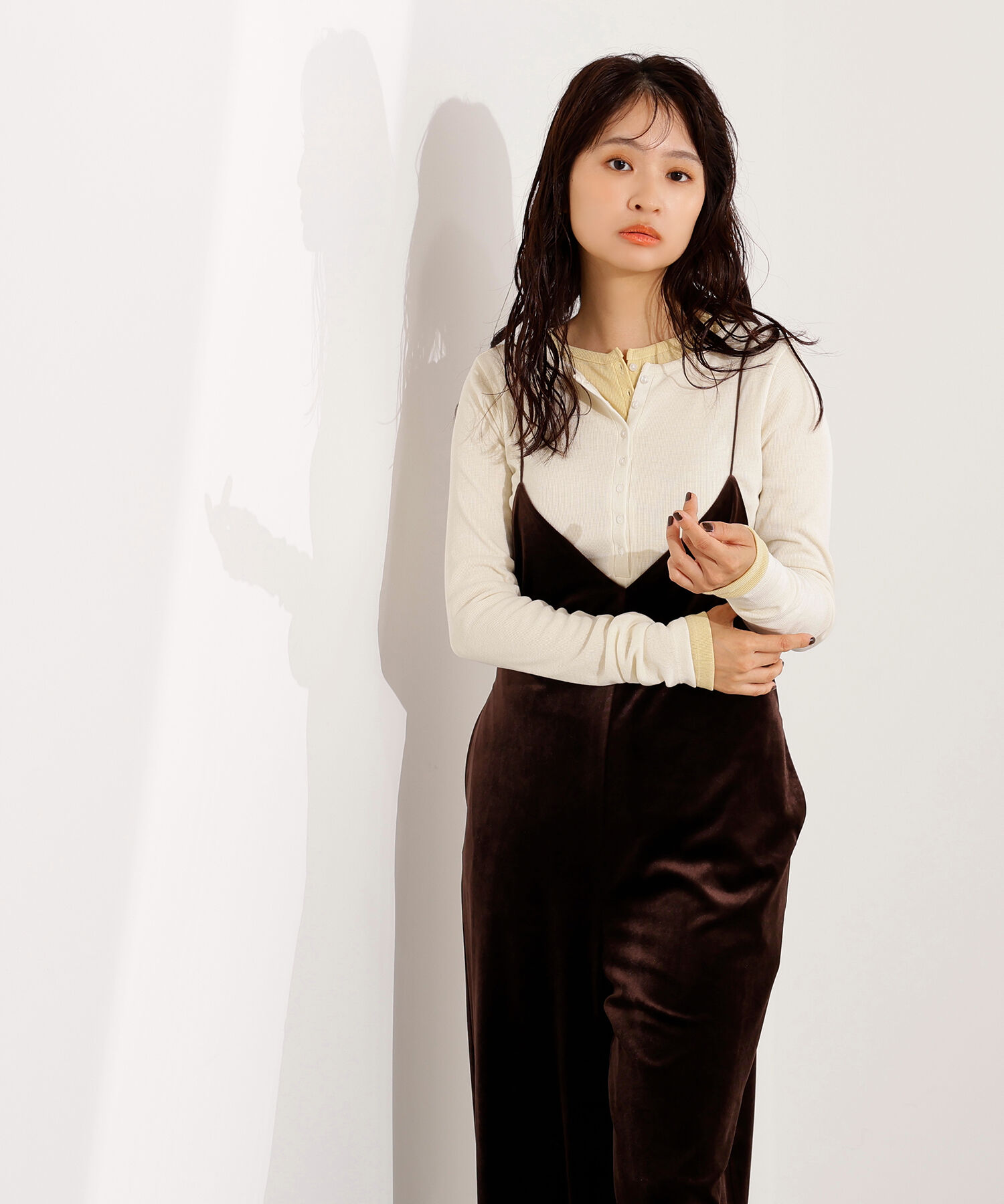  「ベロアオールインワン」|ワンピース|