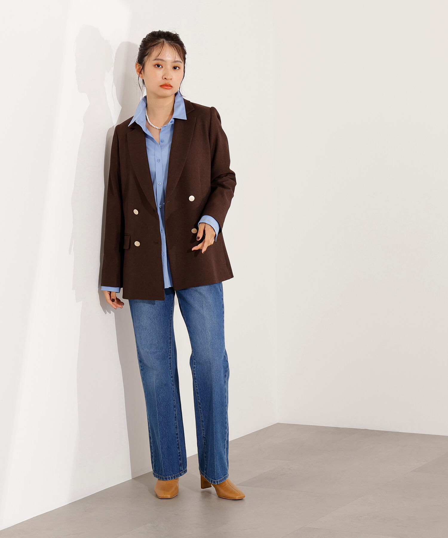  「ダブルブレストテーラードジャケット」|その他|