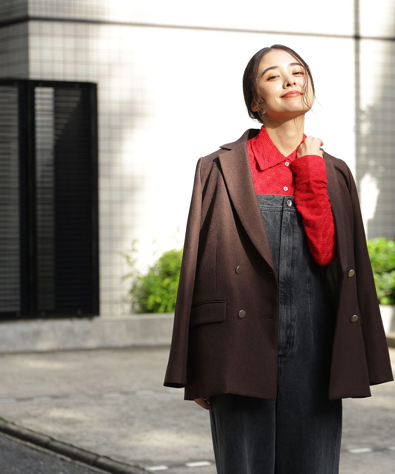  「ダブルブレストテーラードジャケット」|その他|