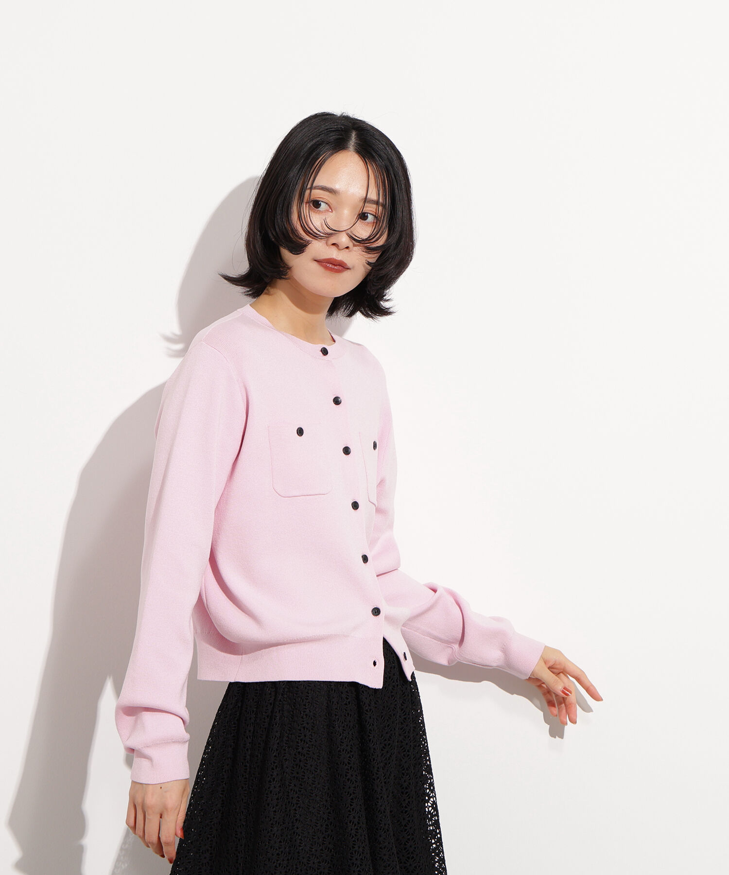  「ベーシックポケットカーディガン」|ニット・セーター|