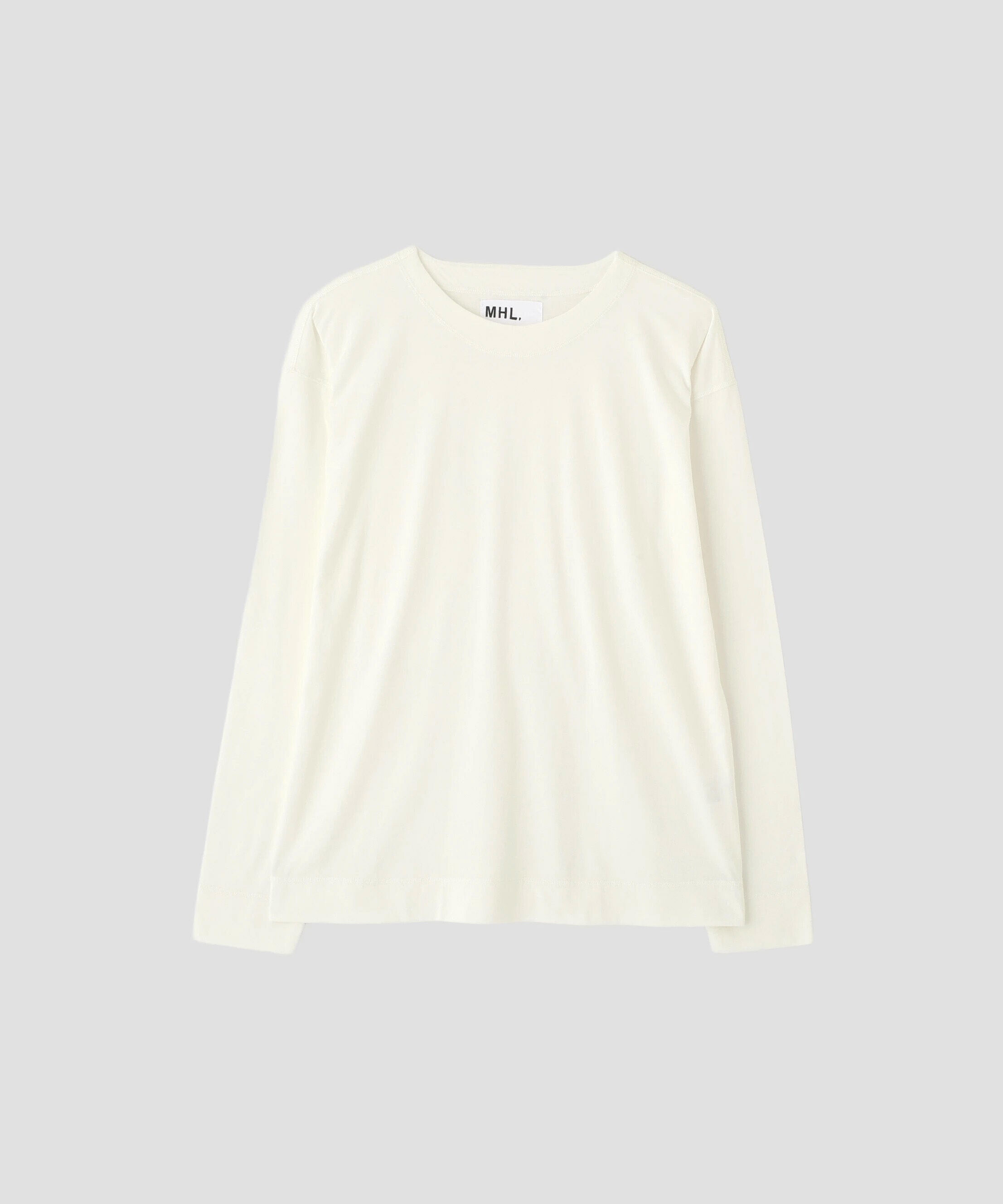 MHL.「SMOOTH COTTON JERSEY TOP」|Tシャツ・カットソー|