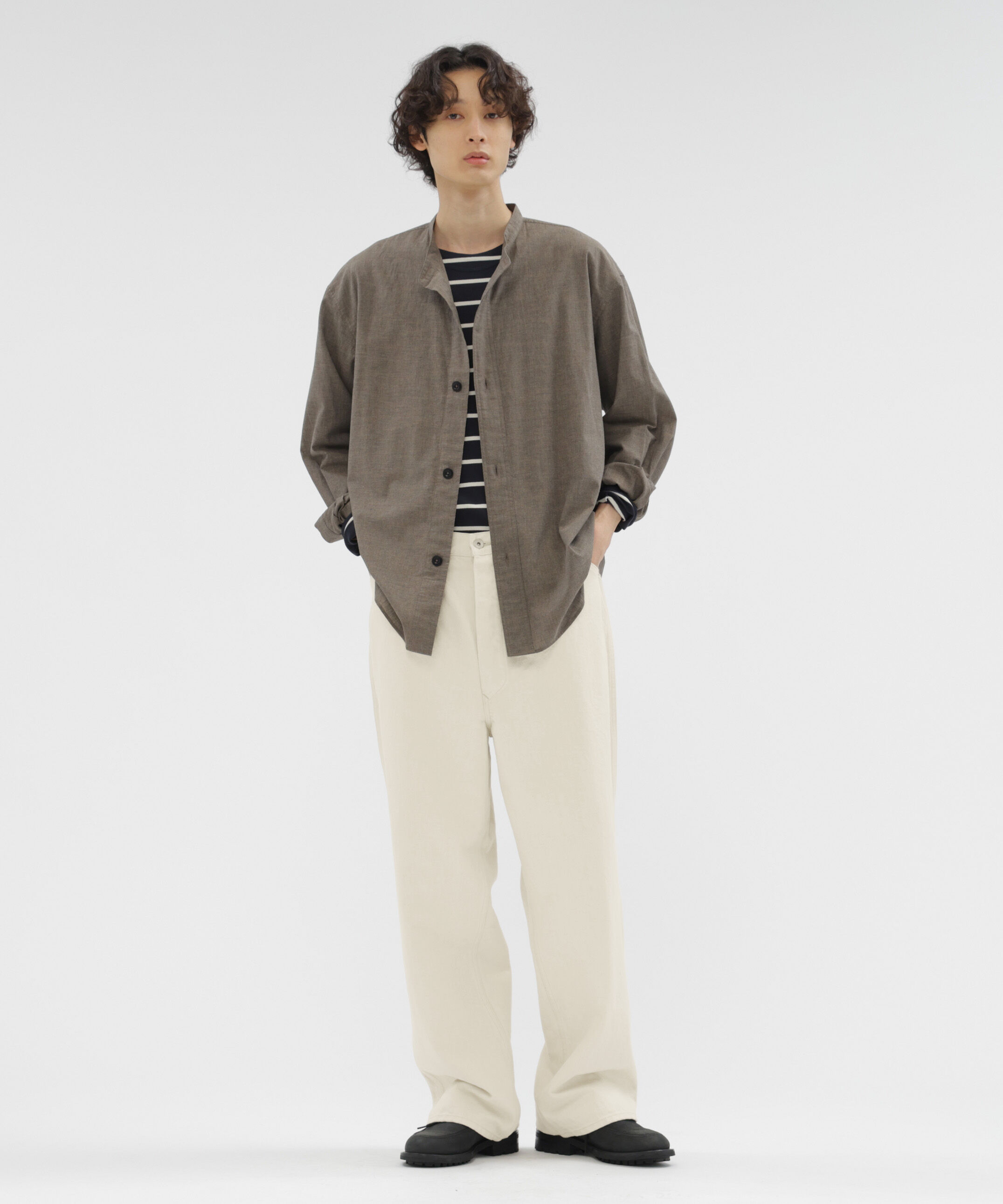 MHL.「SMOOTH COTTON JERSEY TOP」|Tシャツ・カットソー|