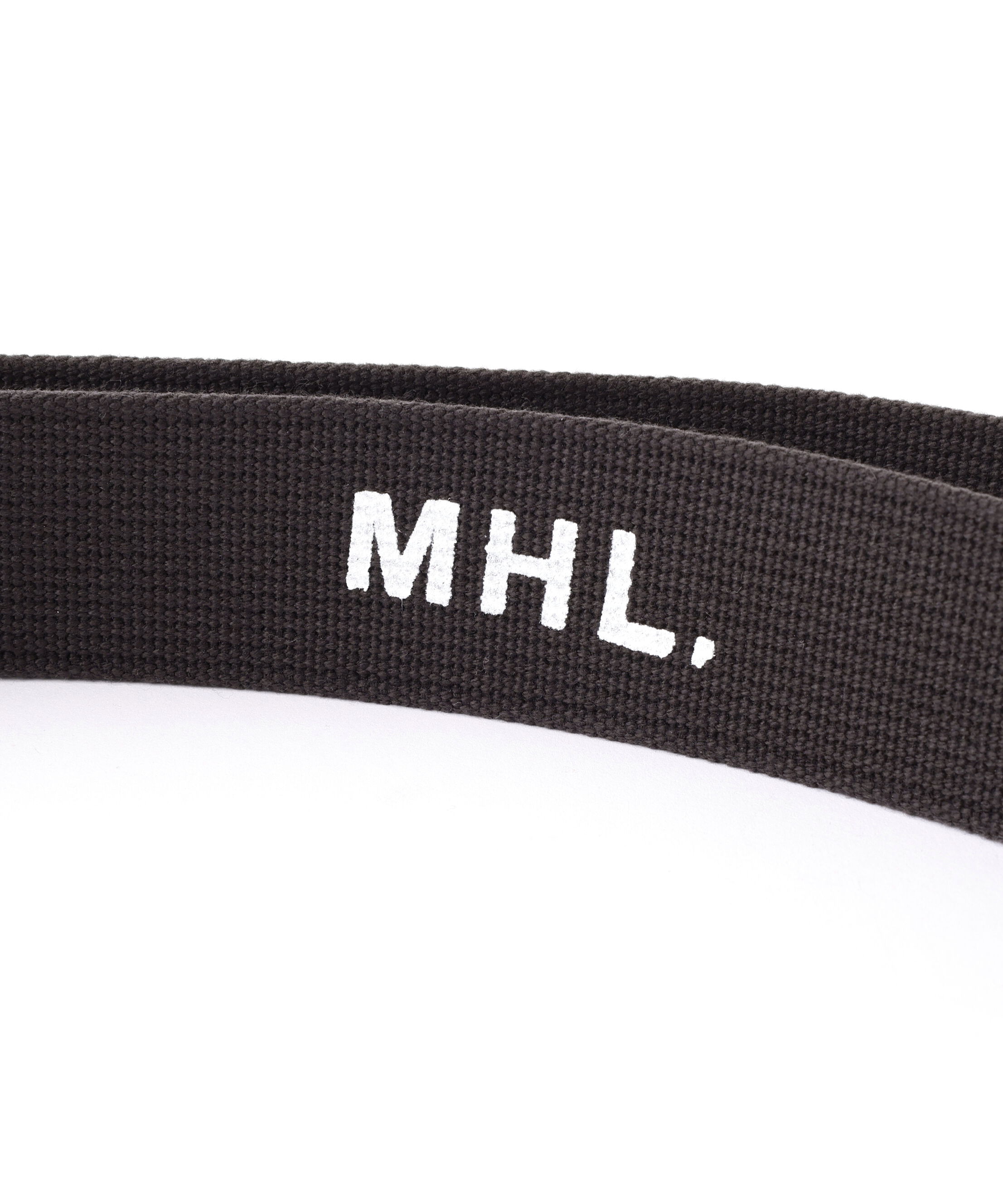MHL.「D RING WEBBING BELT」|ベルト|