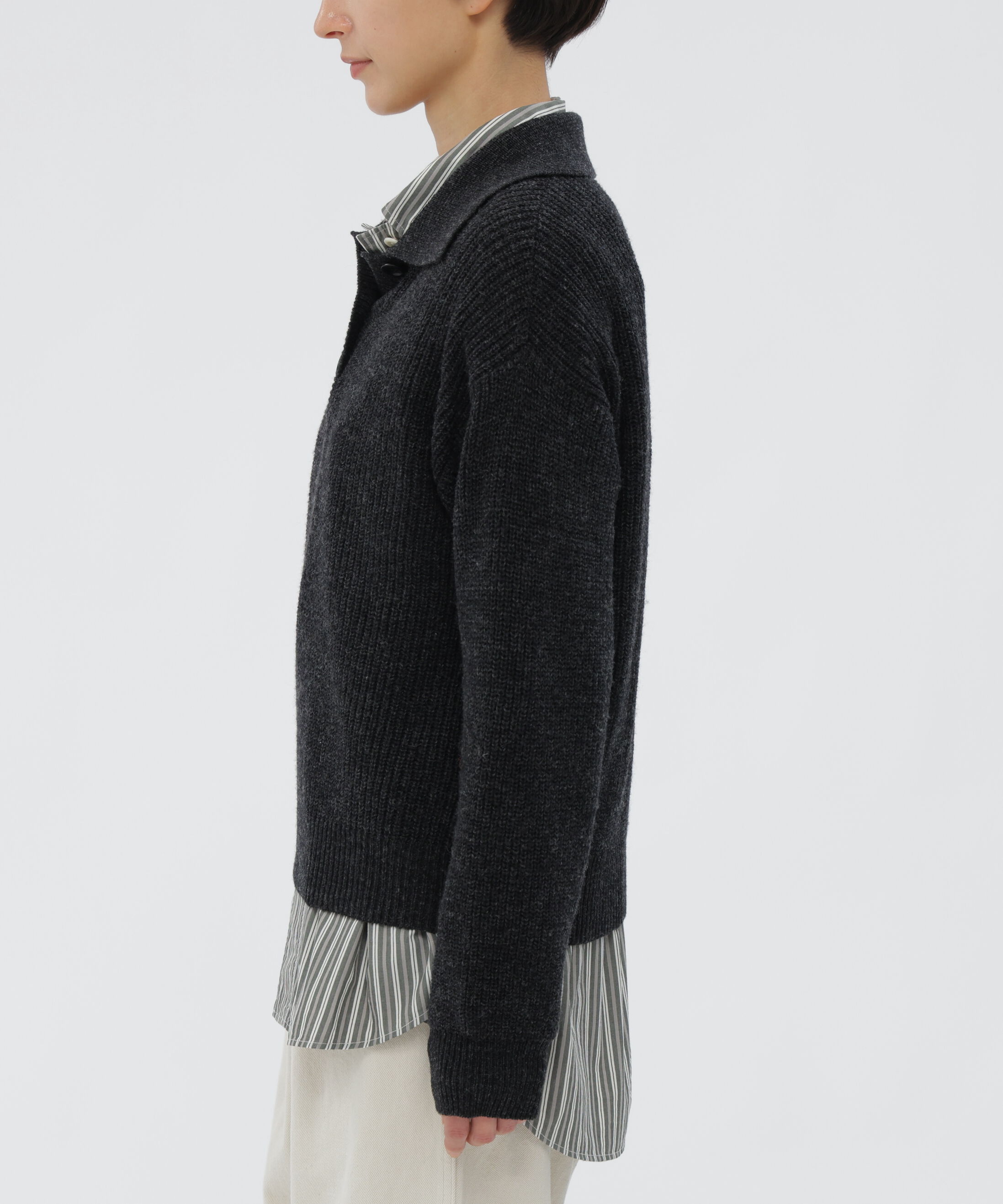 MHL.「WASHABLE DRY WOOL KNITWEAR」|ニット・セーター|
