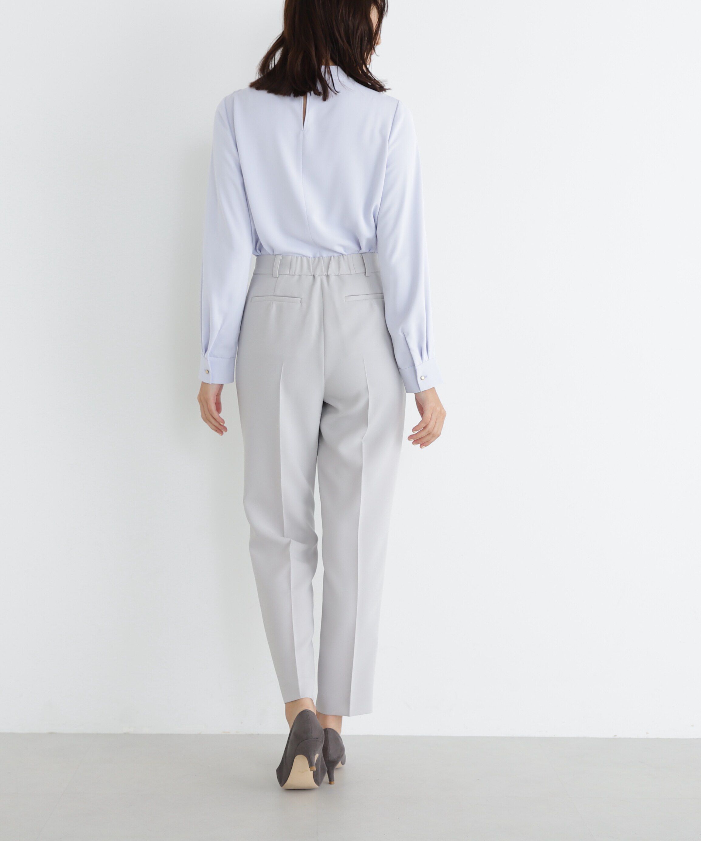  「PeサテンストレッチSETUPシリーズ テーパードパンツ　24SS」|その他|