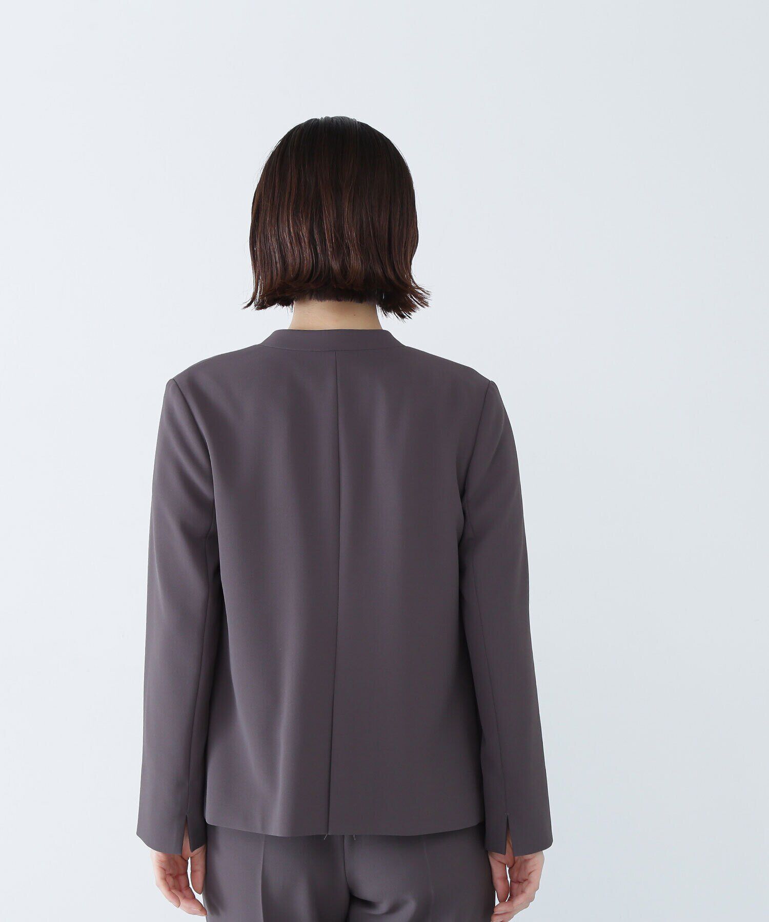  「＜Peストレッチツイルセットアップ＞ ノーカラージャケット」|その他|