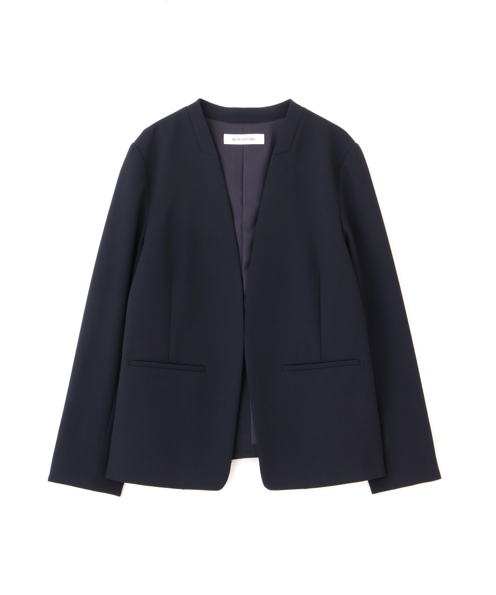  「＜Peストレッチツイルセットアップ＞ ノーカラージャケット」|その他|