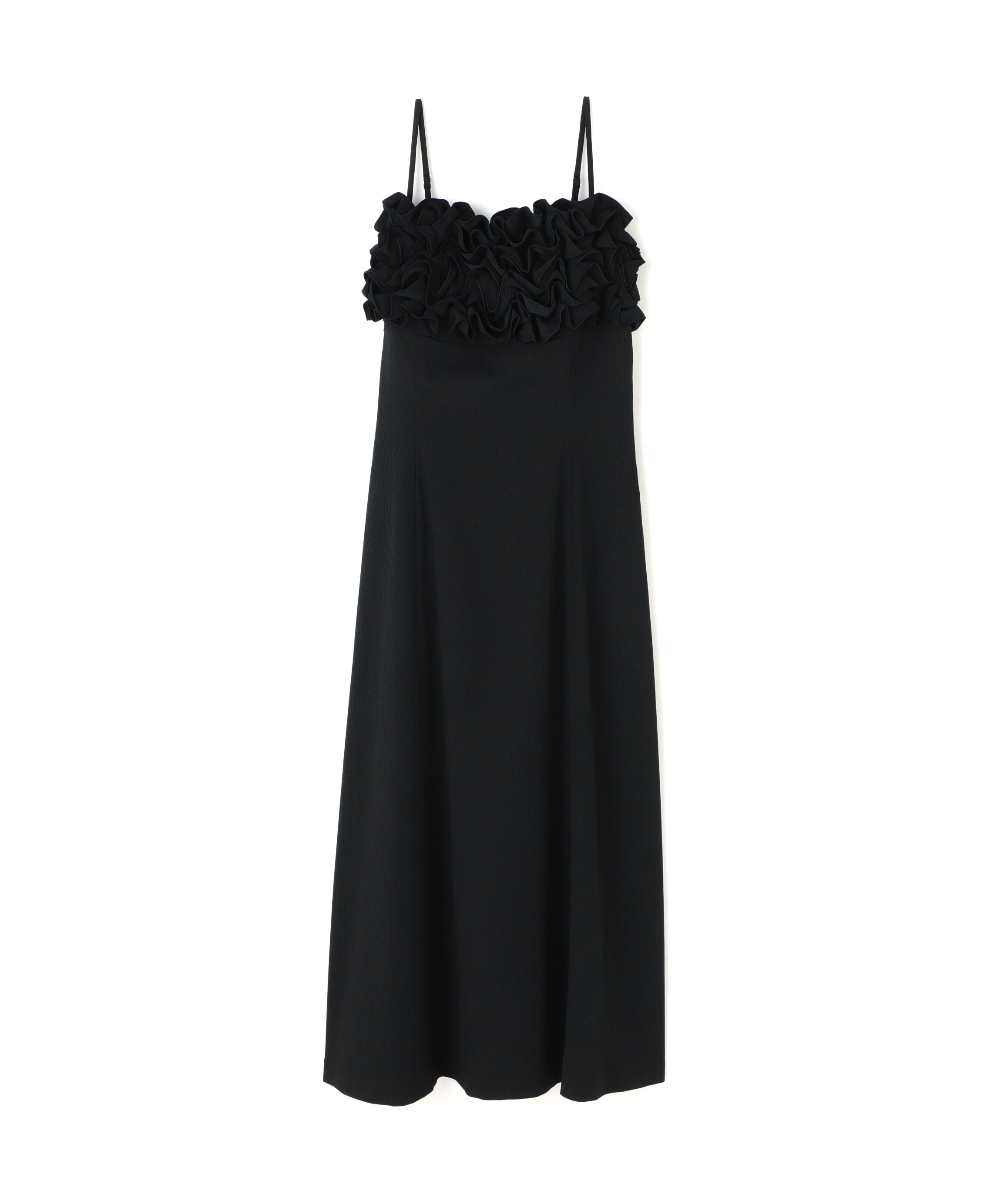  「フロントフリルキャミワンピース」|ワンピース|