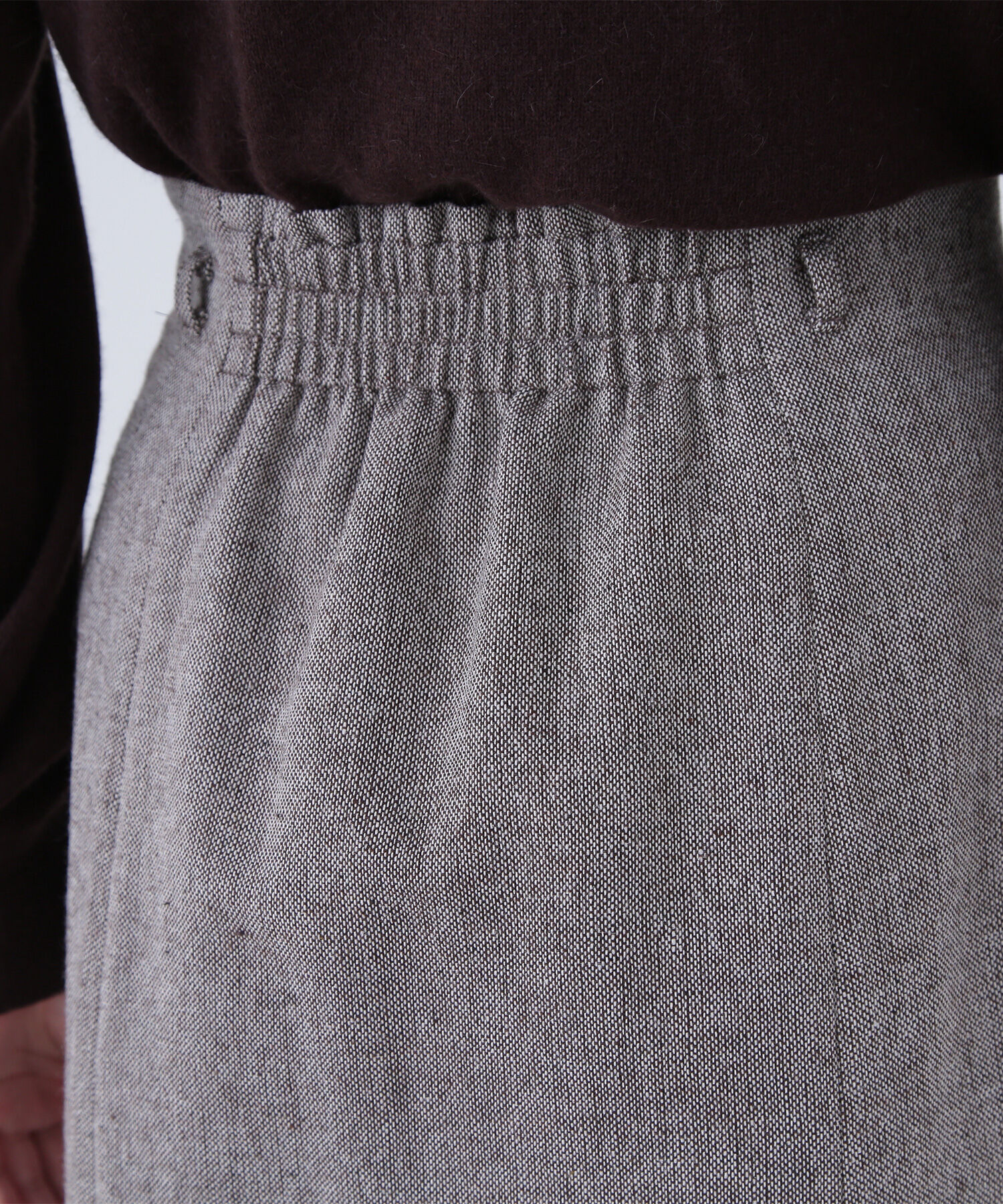  「ツイーディーベルテッドマーメイドスカート」|スカート|