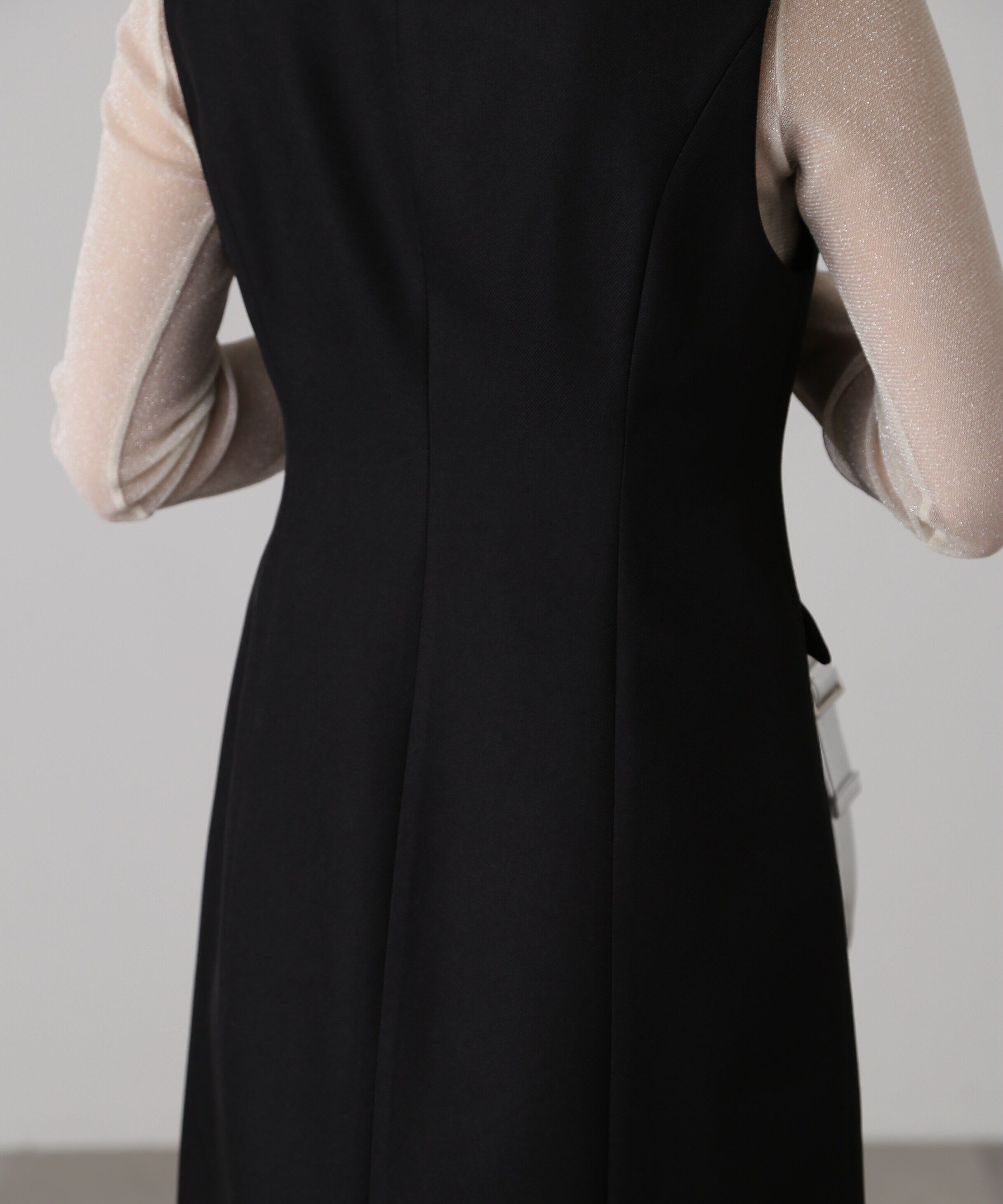  「ジップ使いミニジャンスカ」|ワンピース|