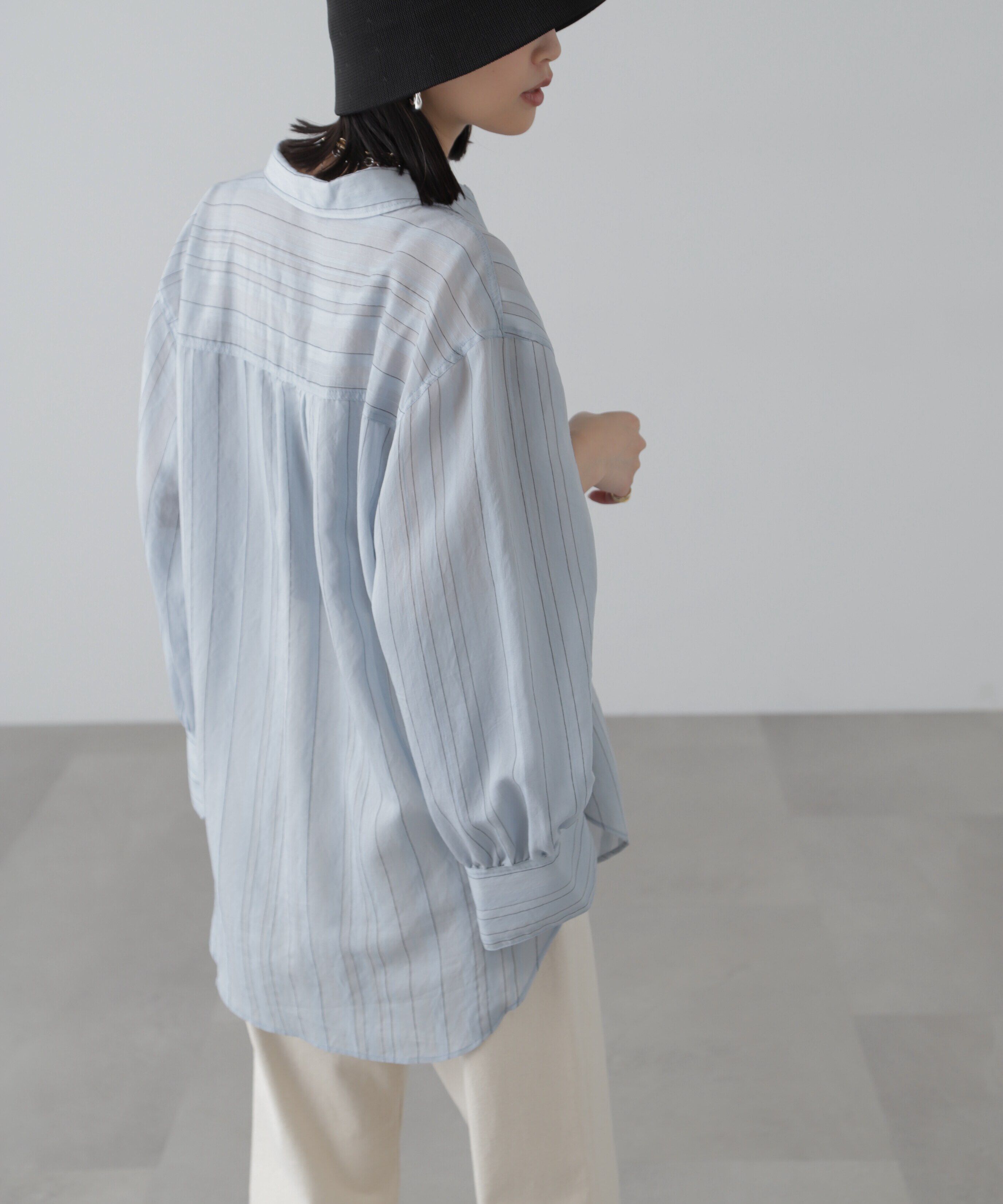  「袖スリットルーズシャツ」|シャツ・ブラウス|