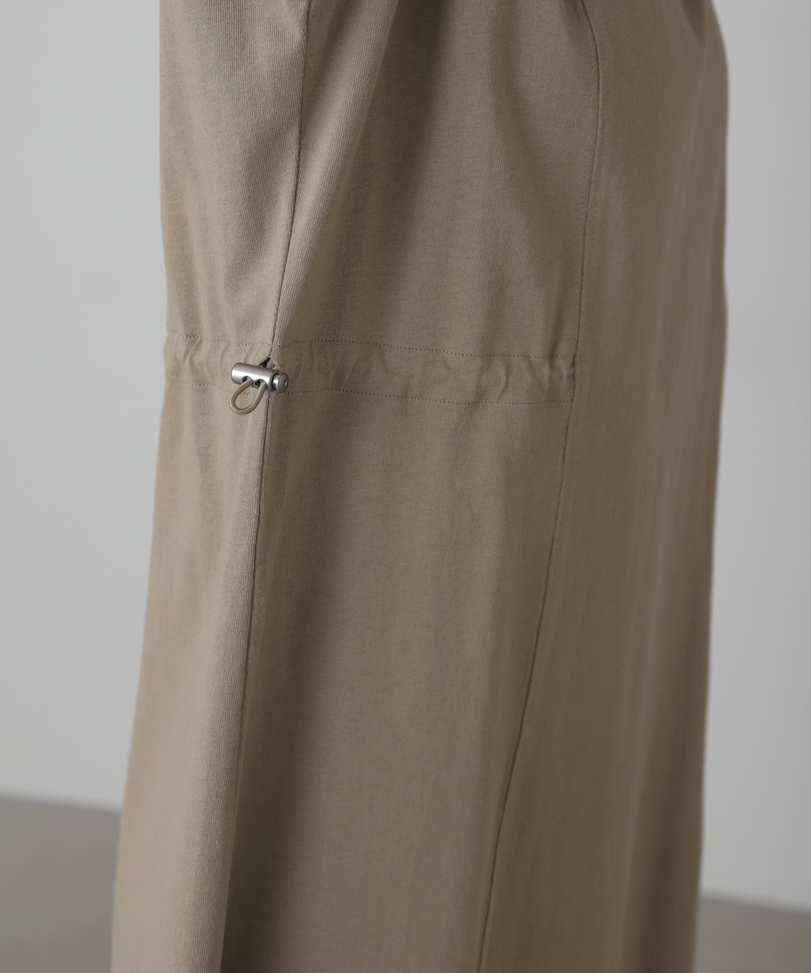  「布帛ドッキングフレンチスリーブカットワンピース」|ワンピース|