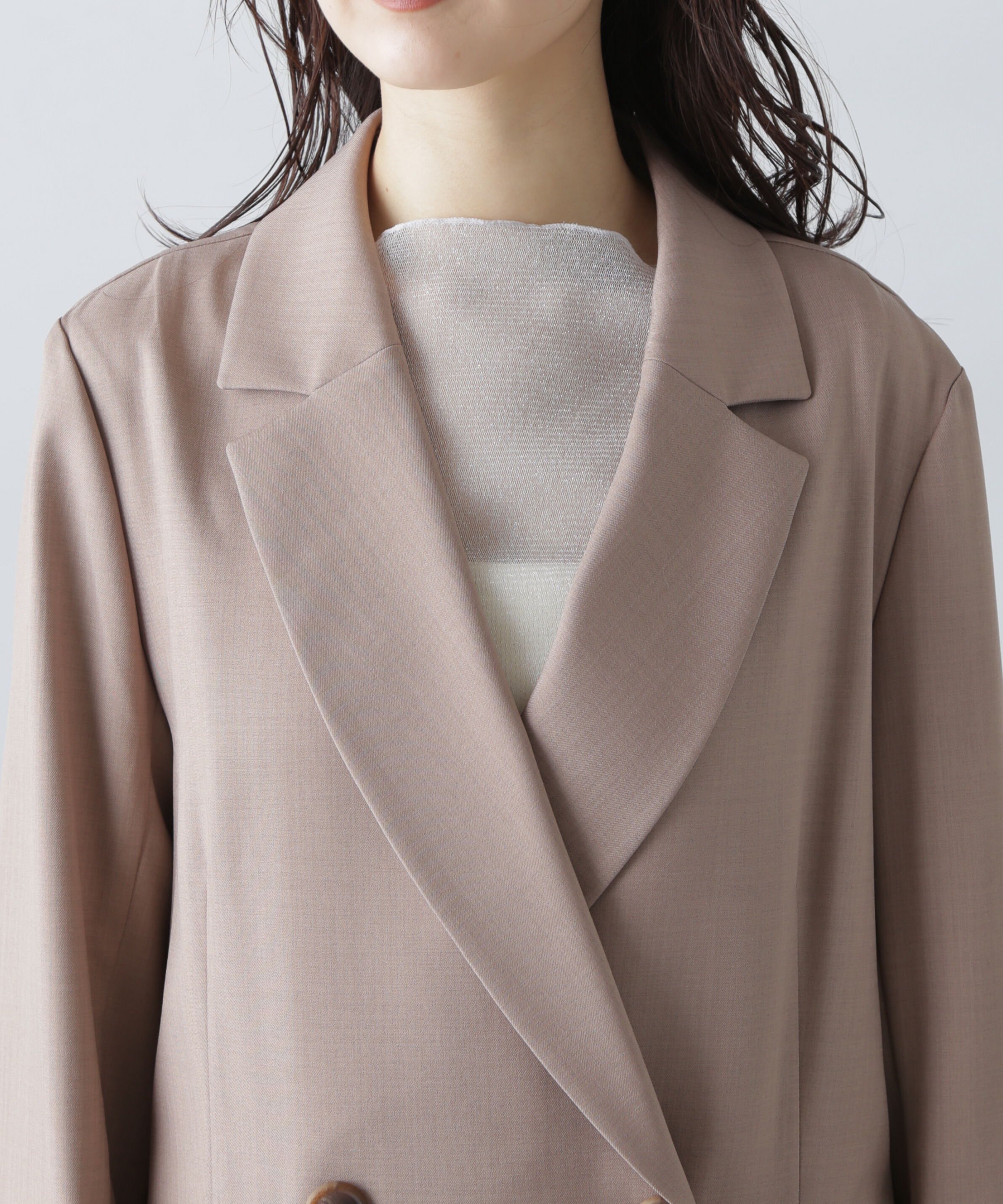  「梳毛調合繊ダブルブレストジャケット」|その他|