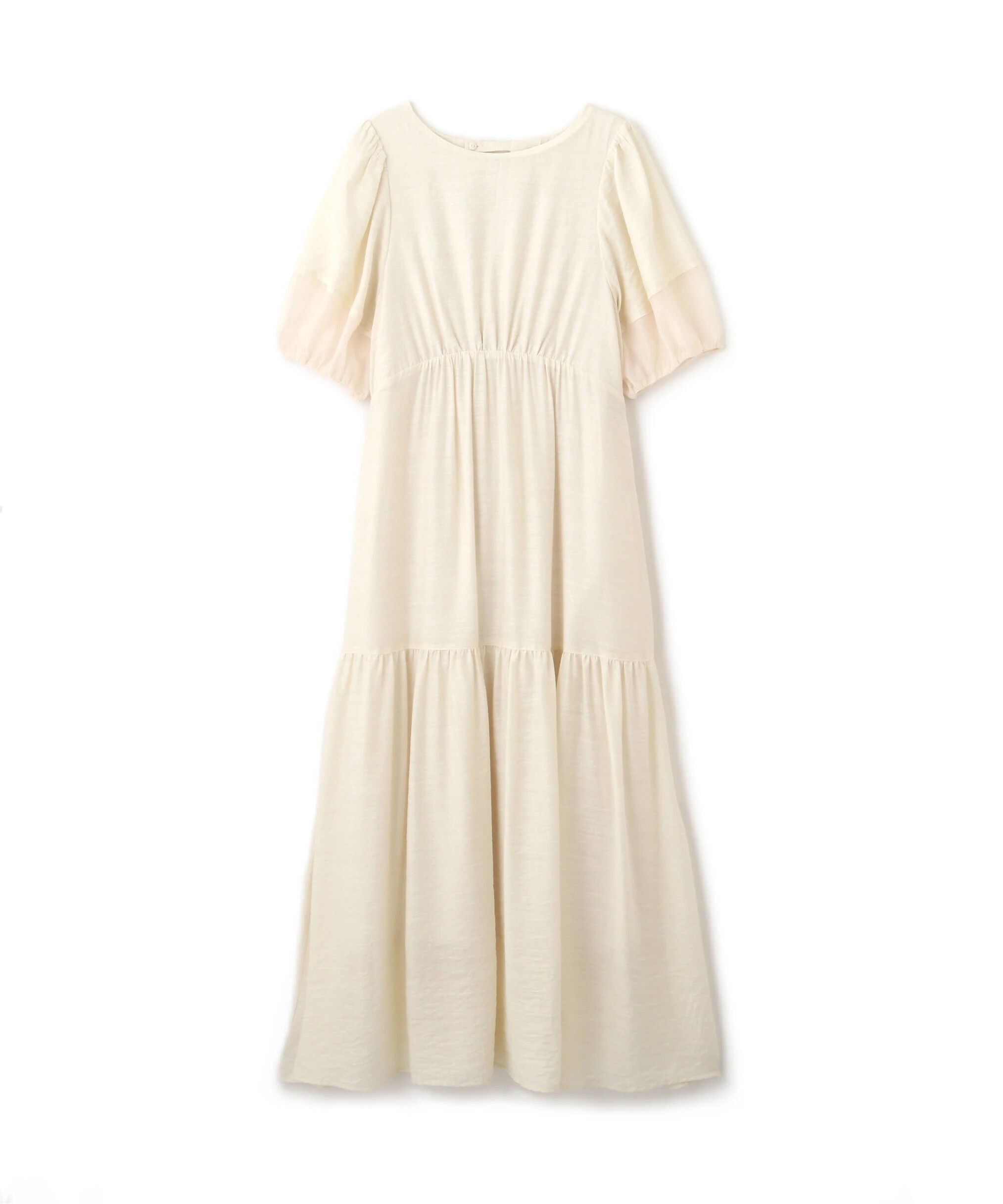  「ランタンスリーブバックリボンワンピース」|ワンピース|