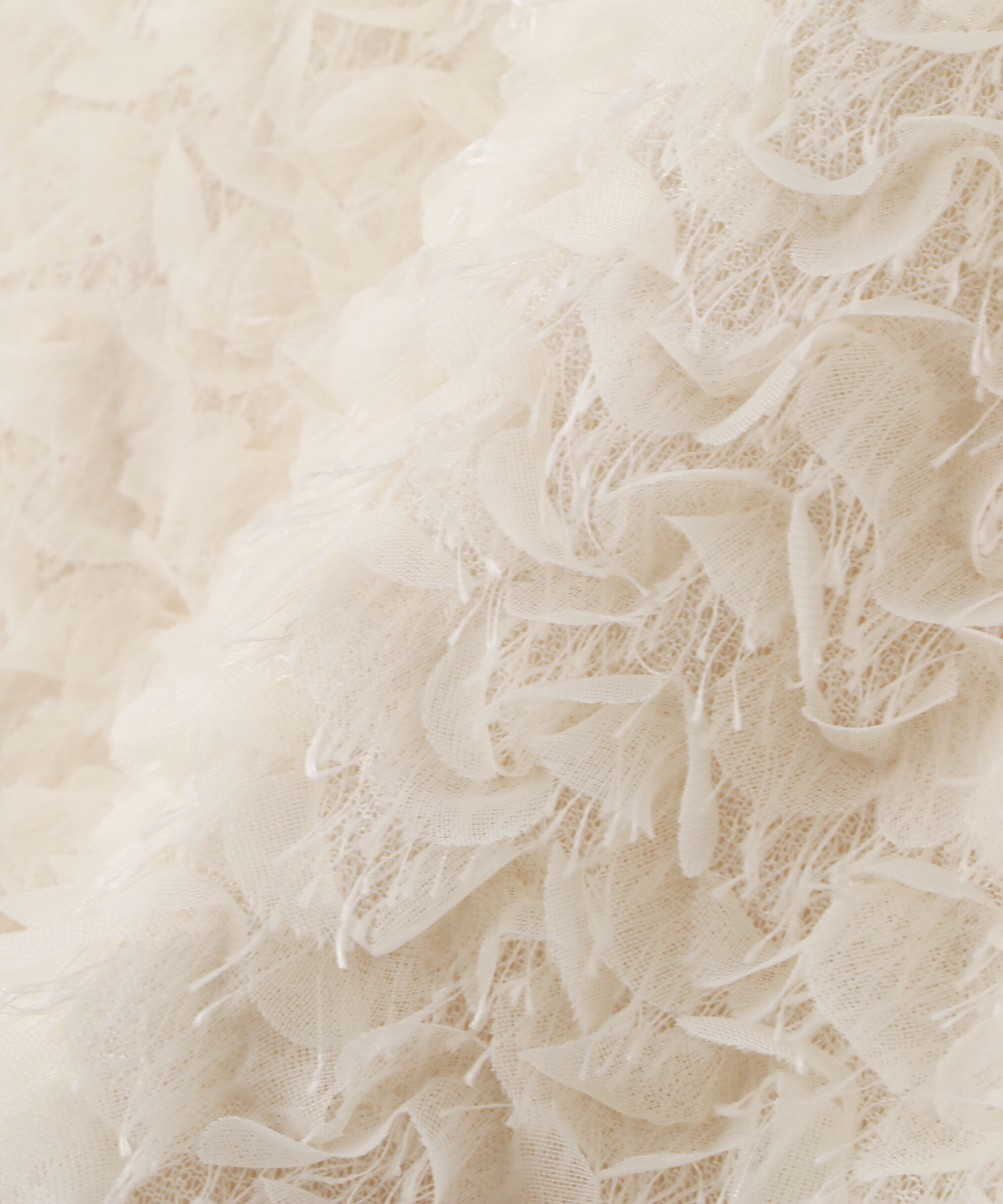  「シャギーフリルノースリーブブラウス」|シャツ・ブラウス|