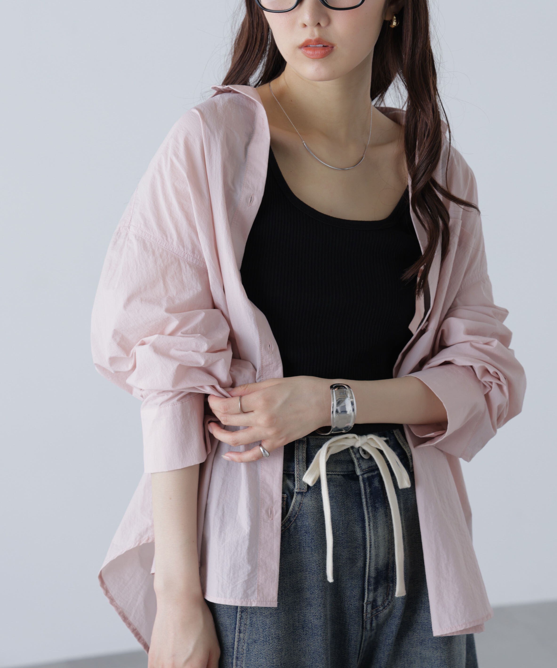  「ナイロンベーシックシャツ」|シャツ・ブラウス|