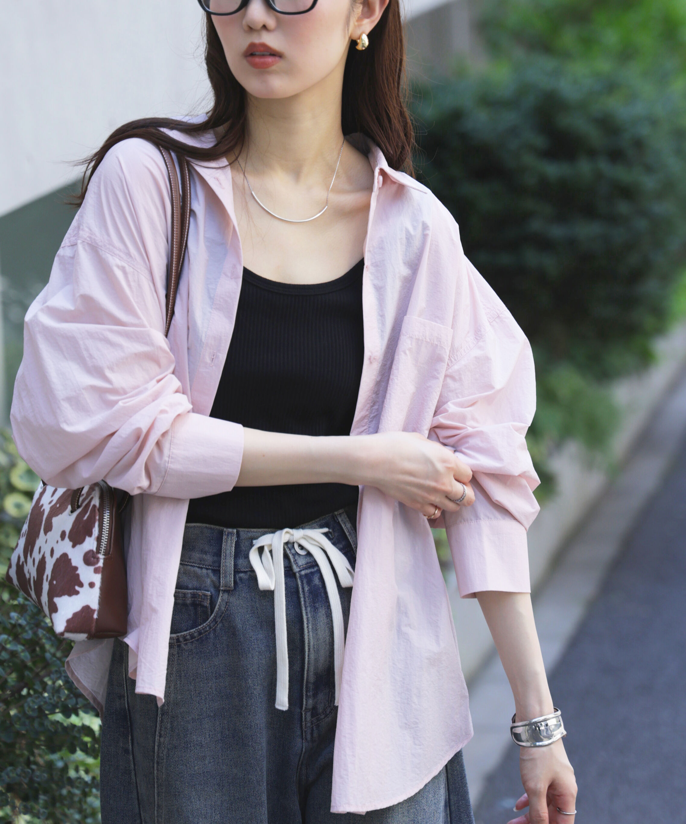  「ナイロンベーシックシャツ」|シャツ・ブラウス|