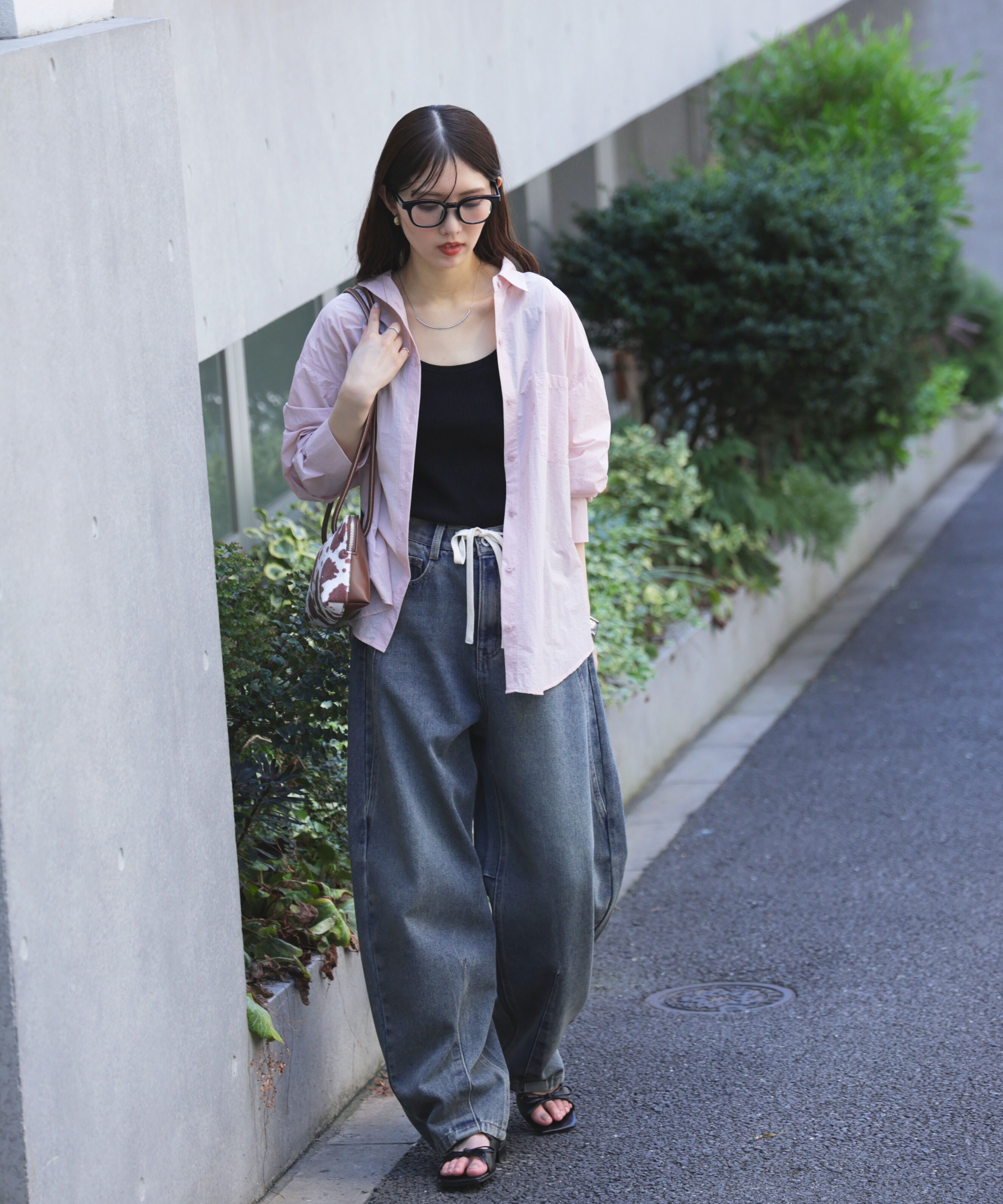  「ナイロンベーシックシャツ」|シャツ・ブラウス|