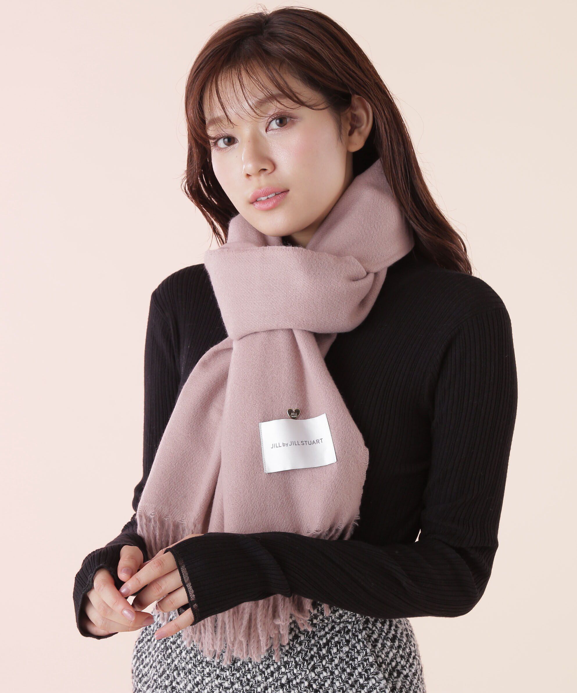  「ハートトッピングストール」|バンダナ・スカーフ|