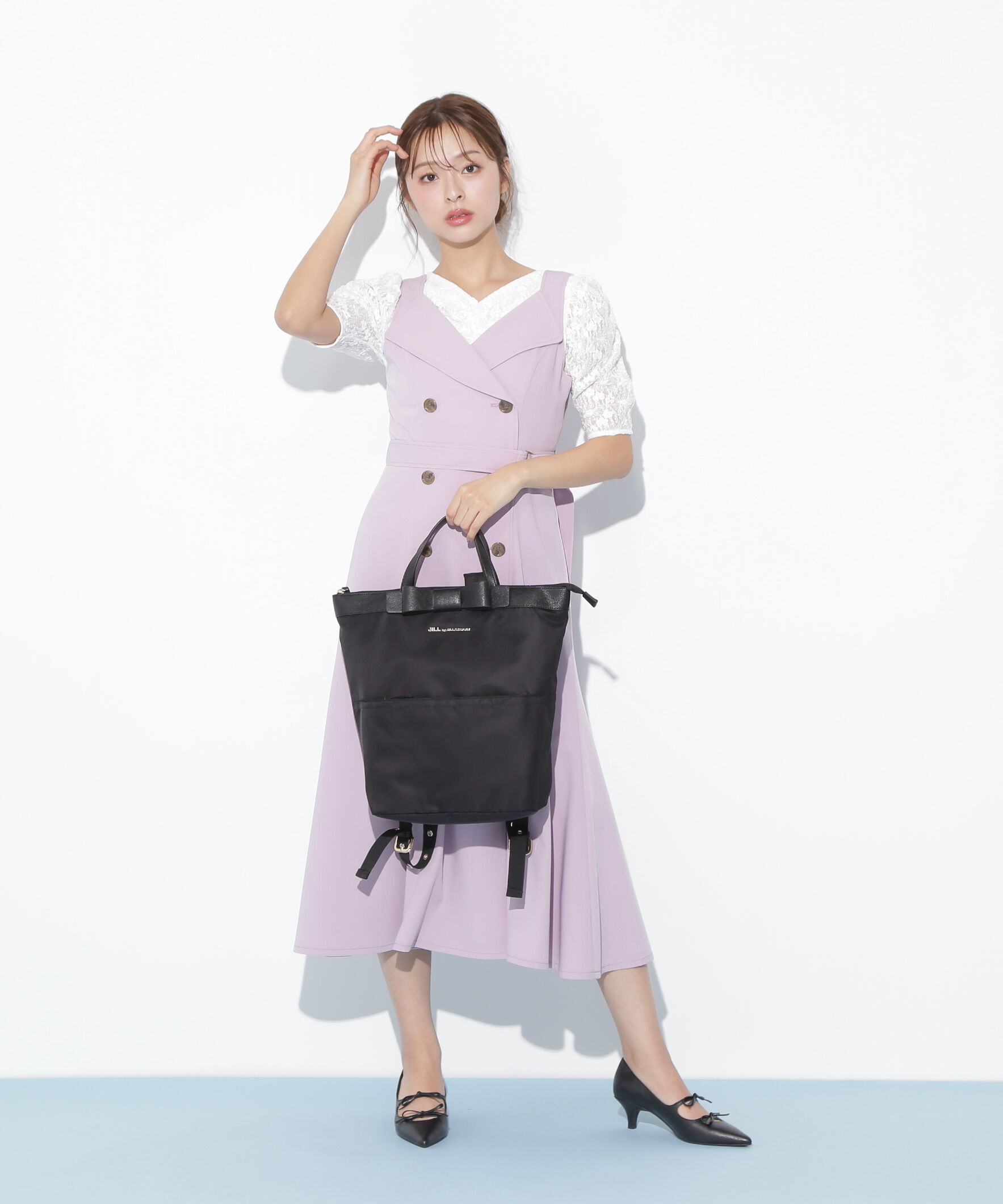  「リボンスクエアバックパック」|その他|