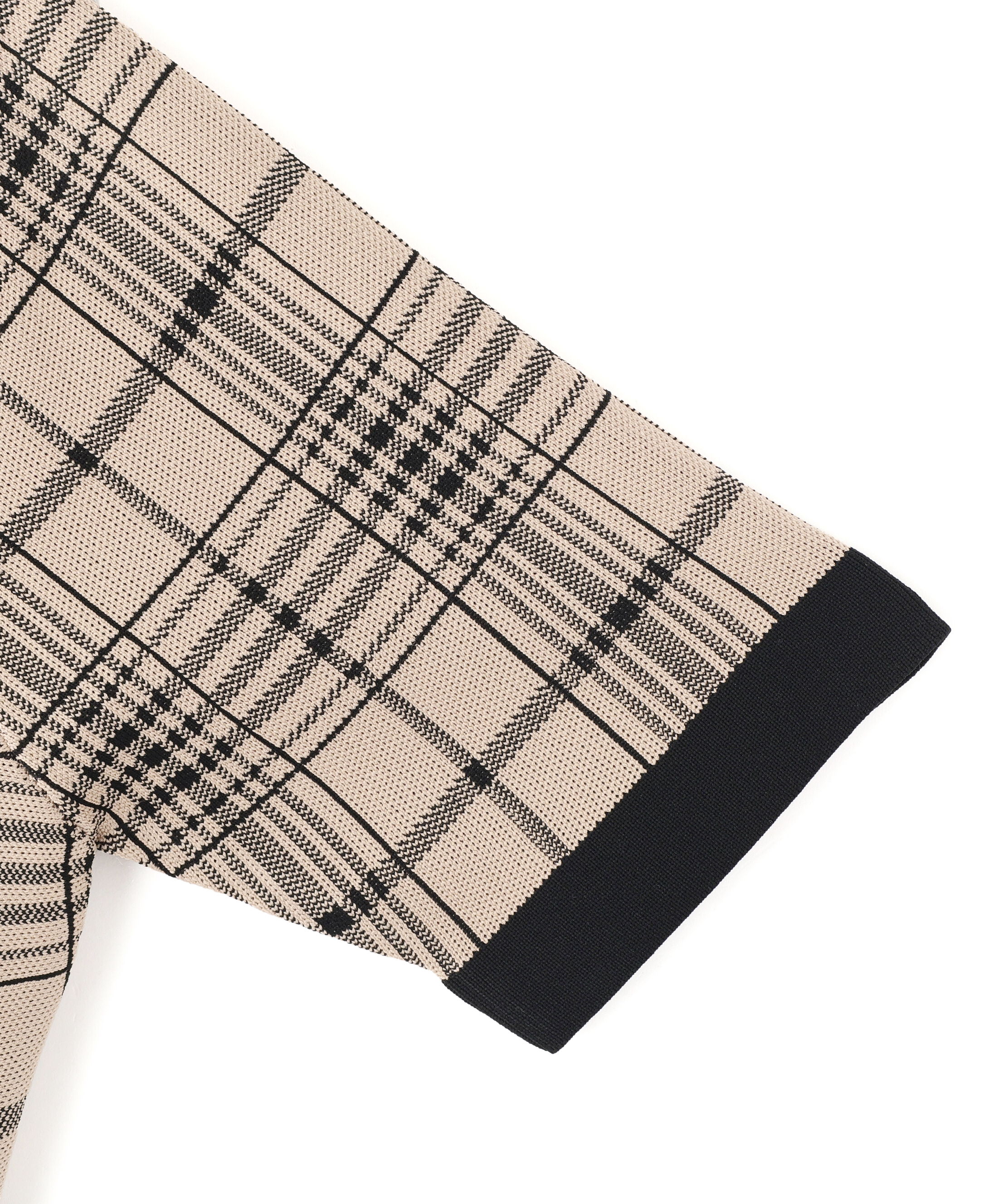  「ビッグチェックニットワンピース」|ワンピース|