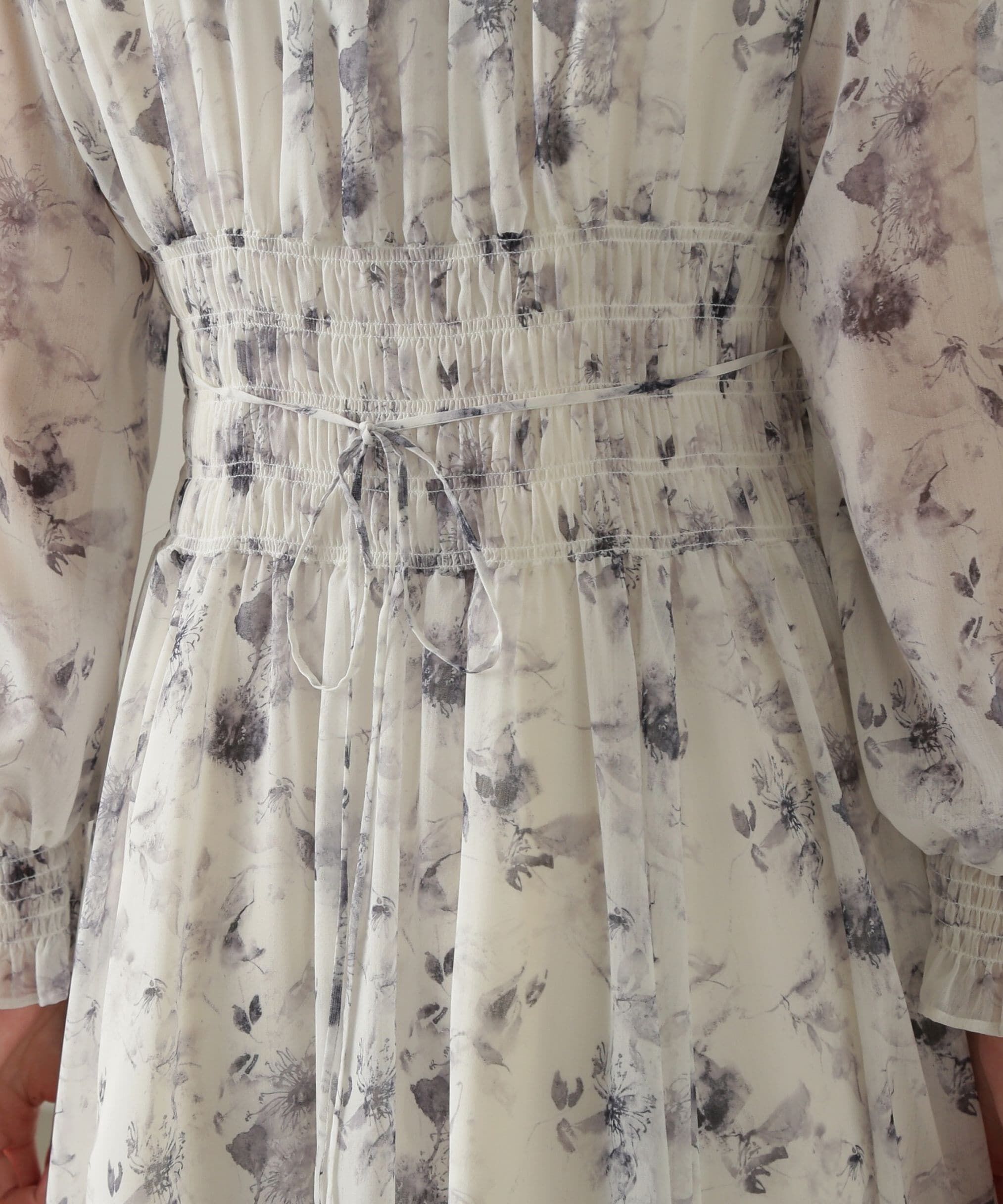 PROPORTION BODY DRESSING「花柄シャーリングワンピース」|ワンピース|