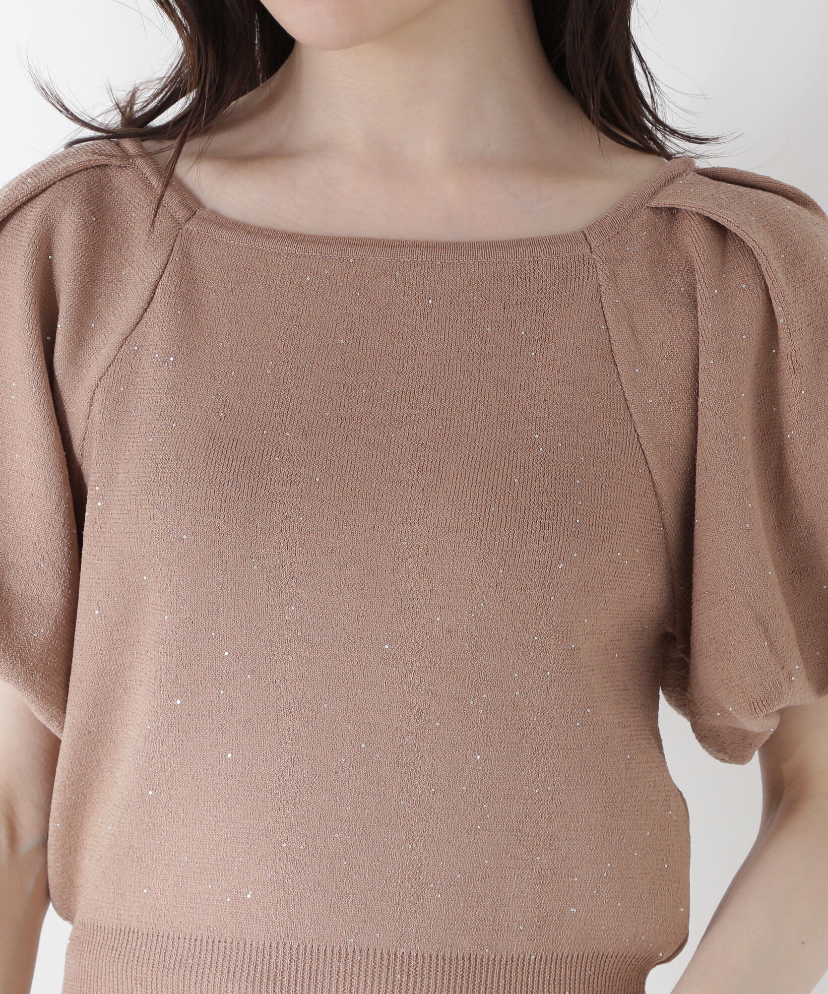 PROPORTION BODY DRESSING「バックリボンスパンコールニット」|ニット・セーター|