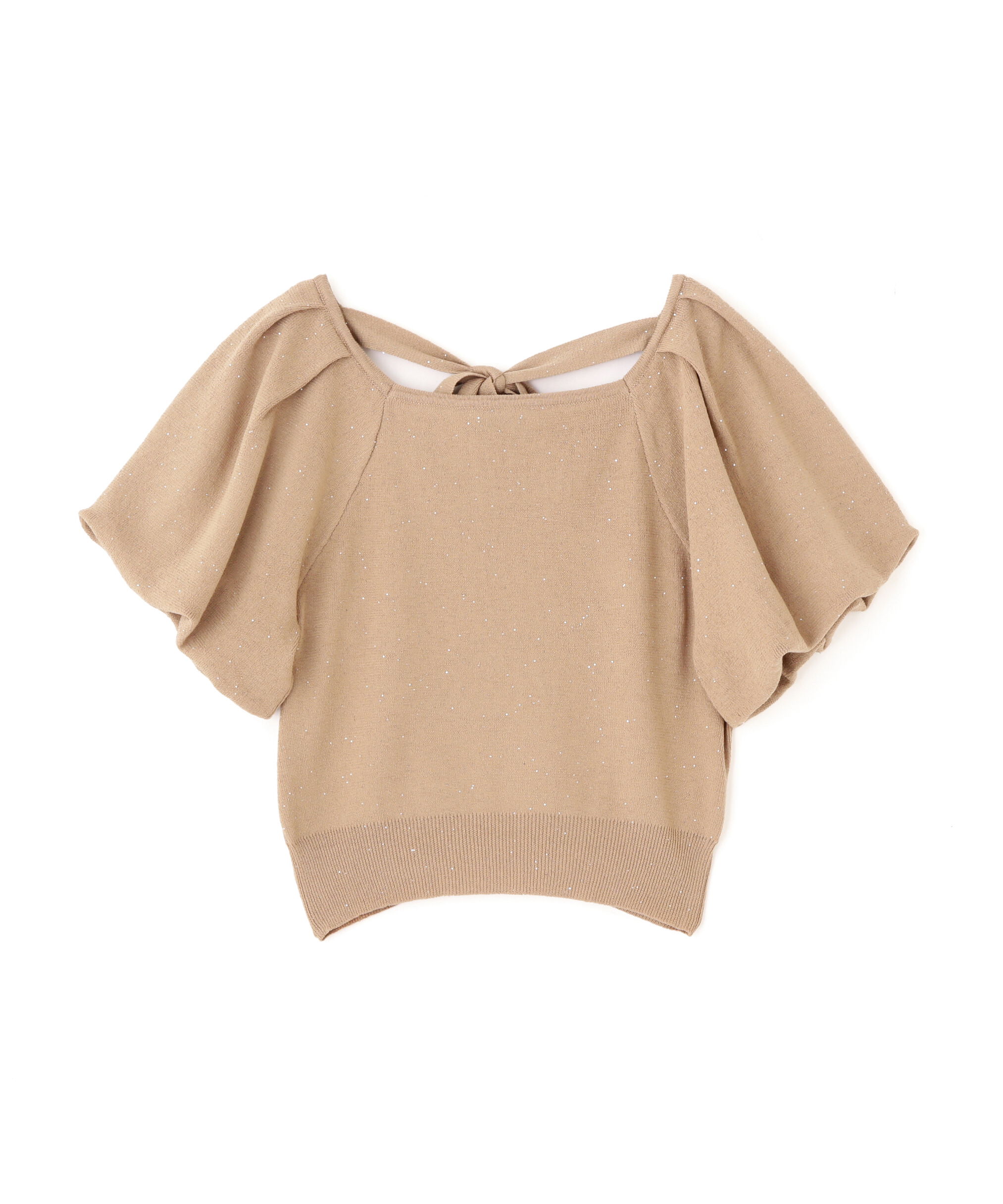 PROPORTION BODY DRESSING「バックリボンスパンコールニット」|ニット・セーター|