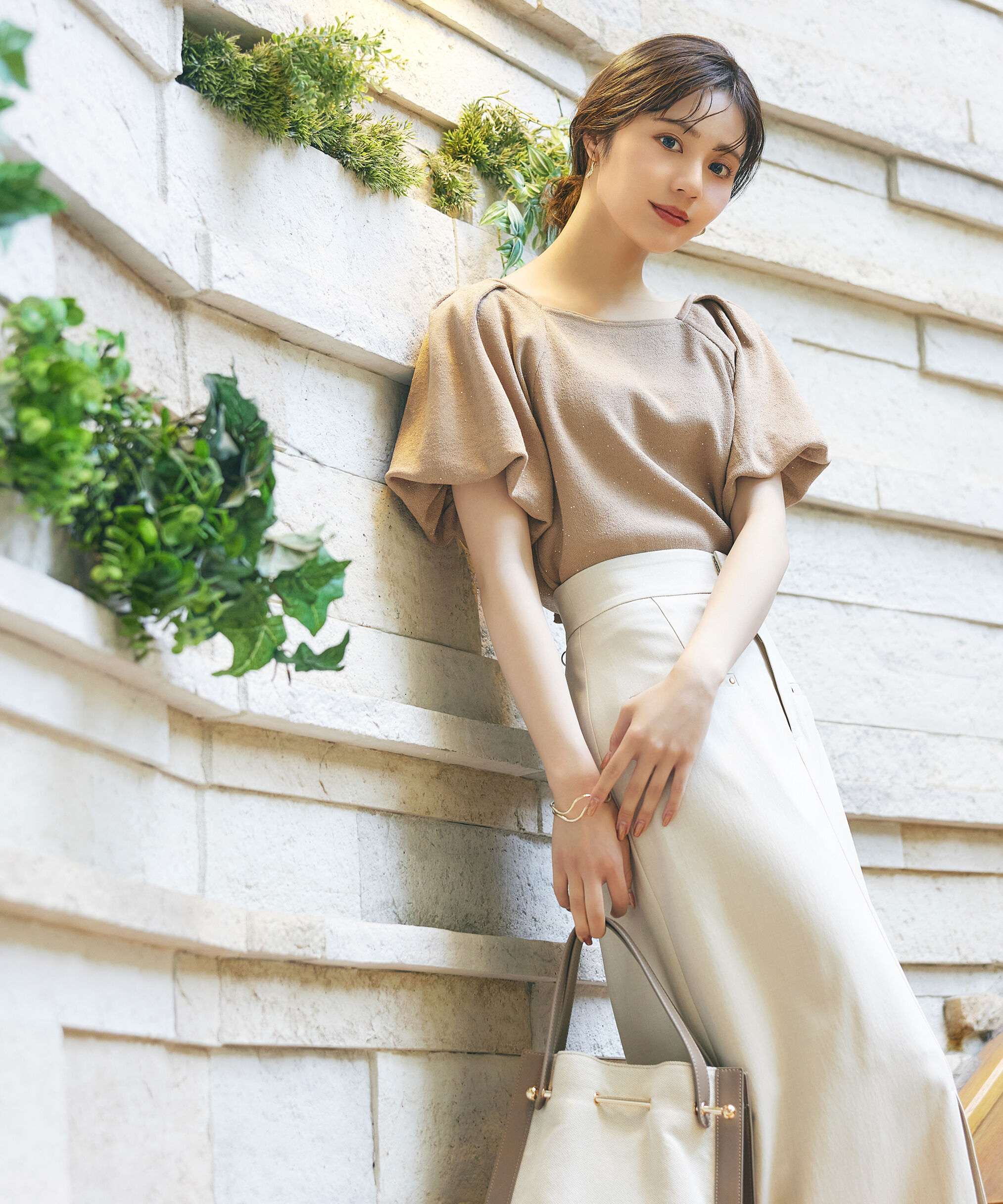 PROPORTION BODY DRESSING「バックリボンスパンコールニット」|ニット・セーター|