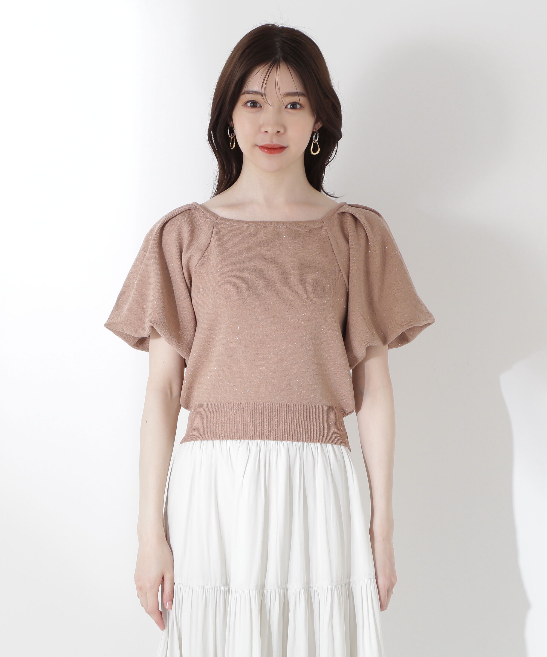 PROPORTION BODY DRESSING「バックリボンスパンコールニット」|ニット・セーター|